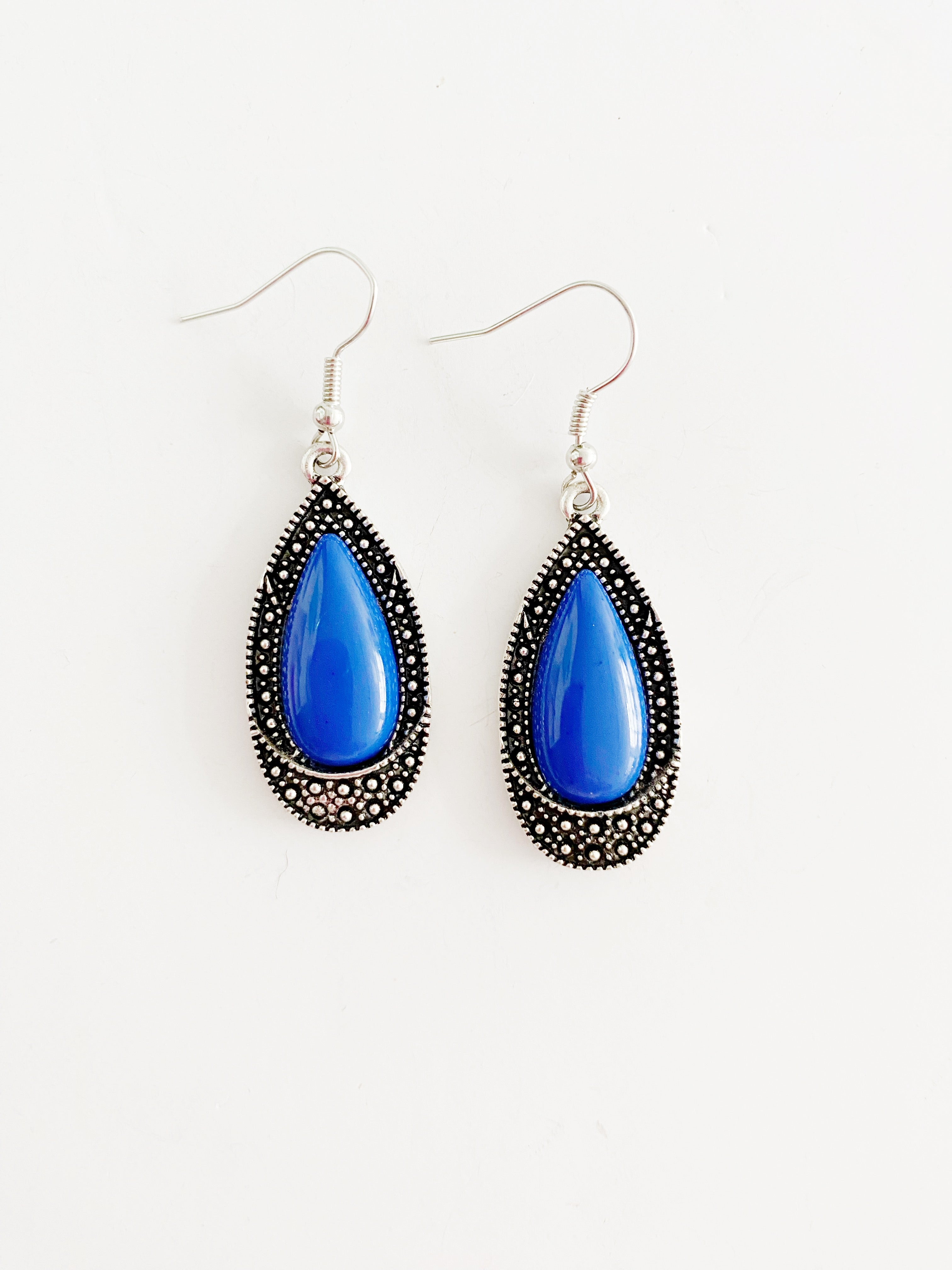 Boucles d'oreilles Talal \ blue