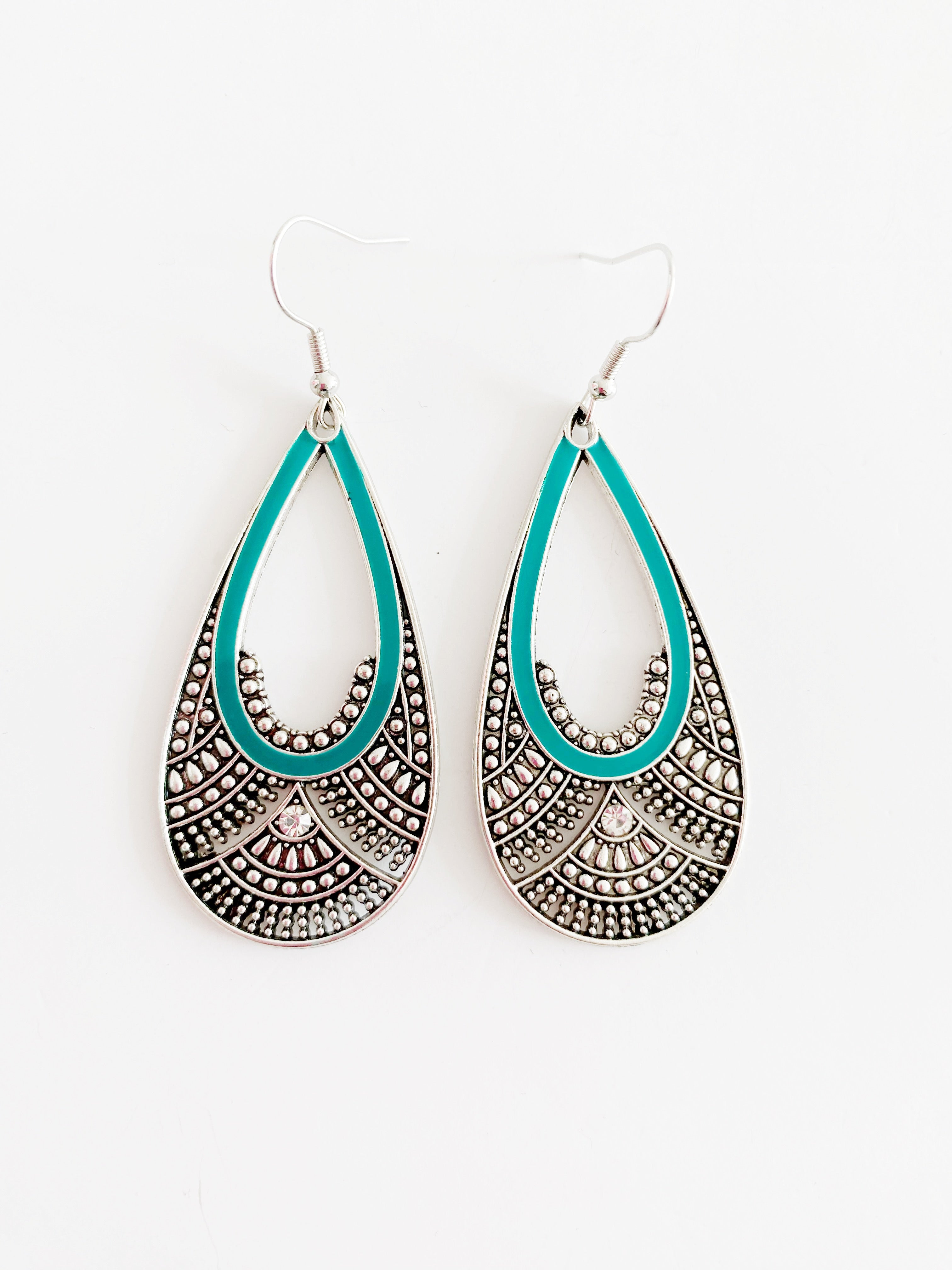 Boucles d'oreilles Sufenia \ vert