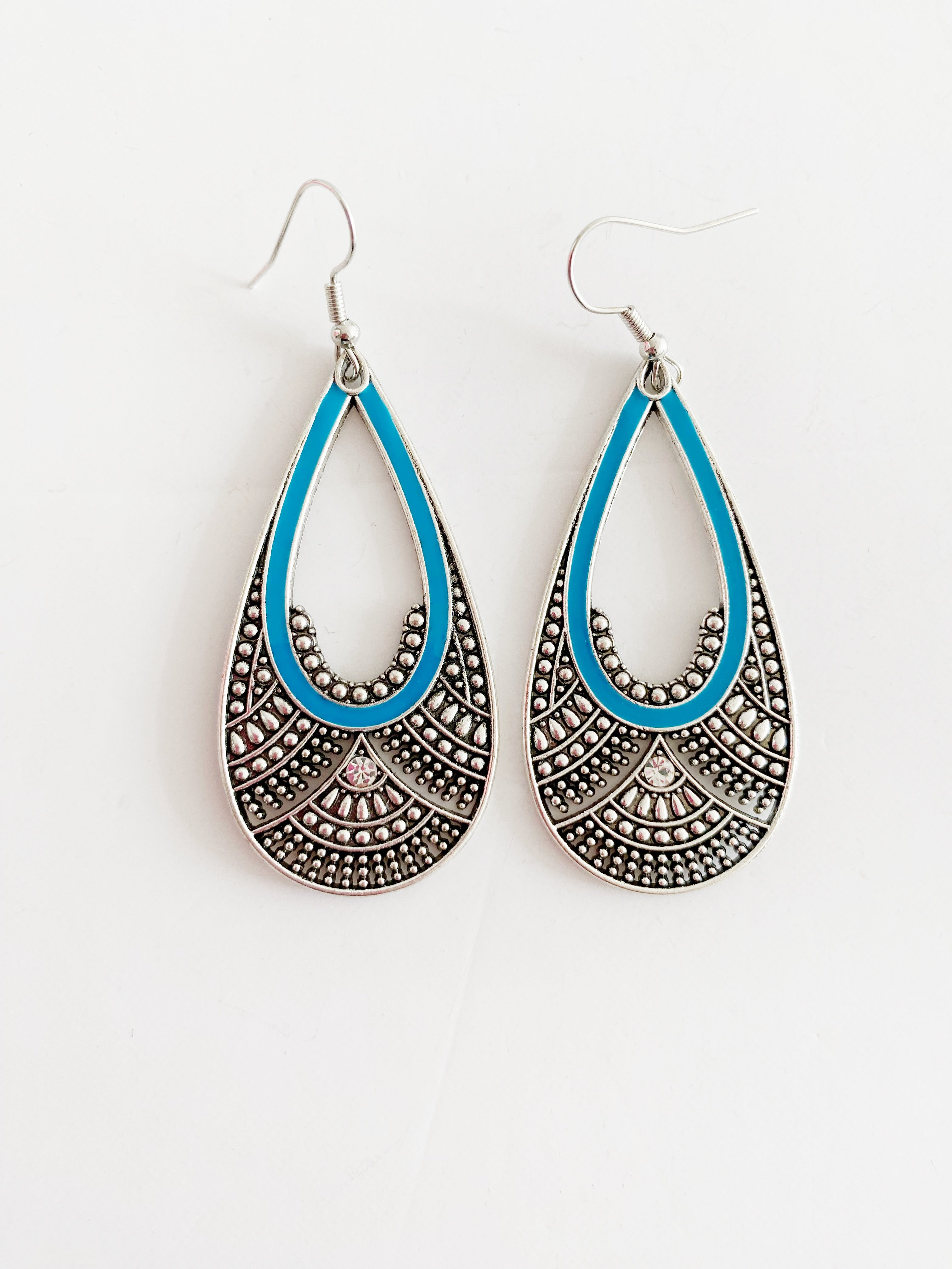 Boucles d'oreilles Sufenia \ turquoise
