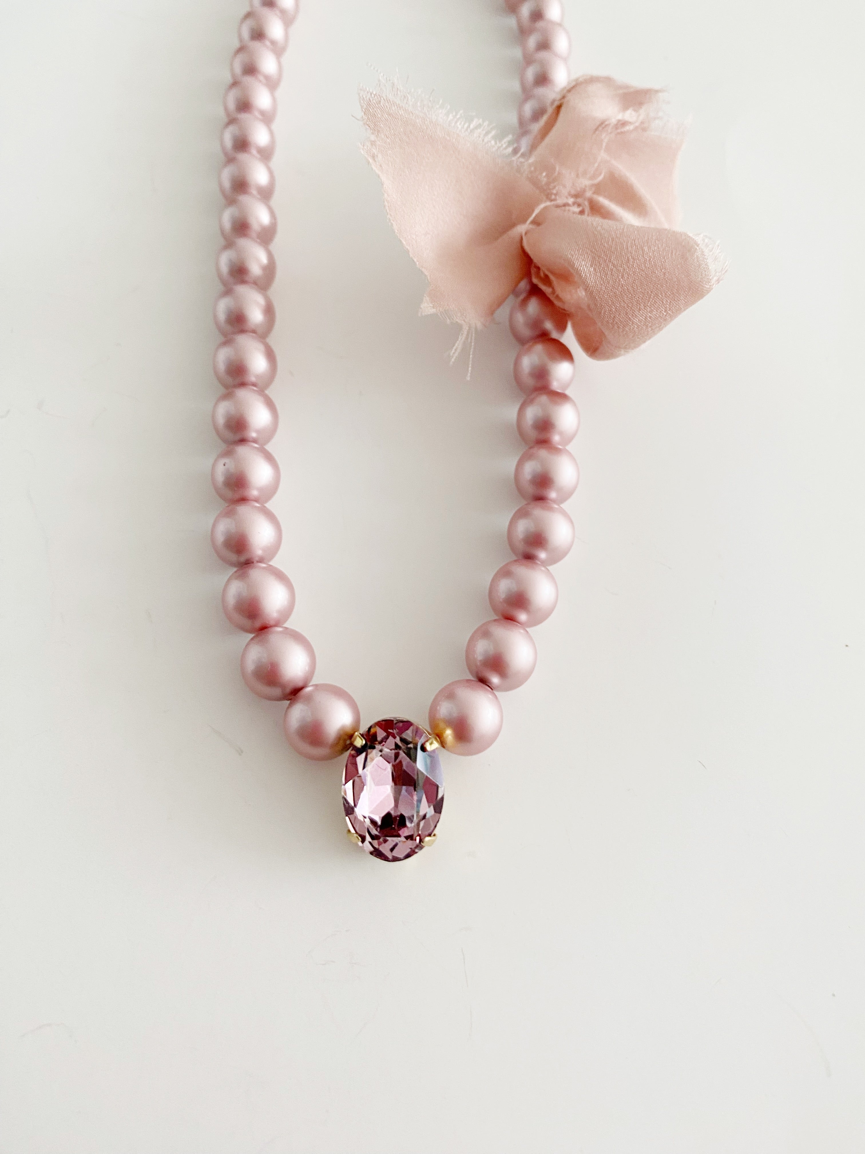Collier de perles Camille Rose