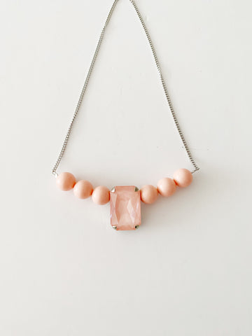 Collier Saylou \ soft pink