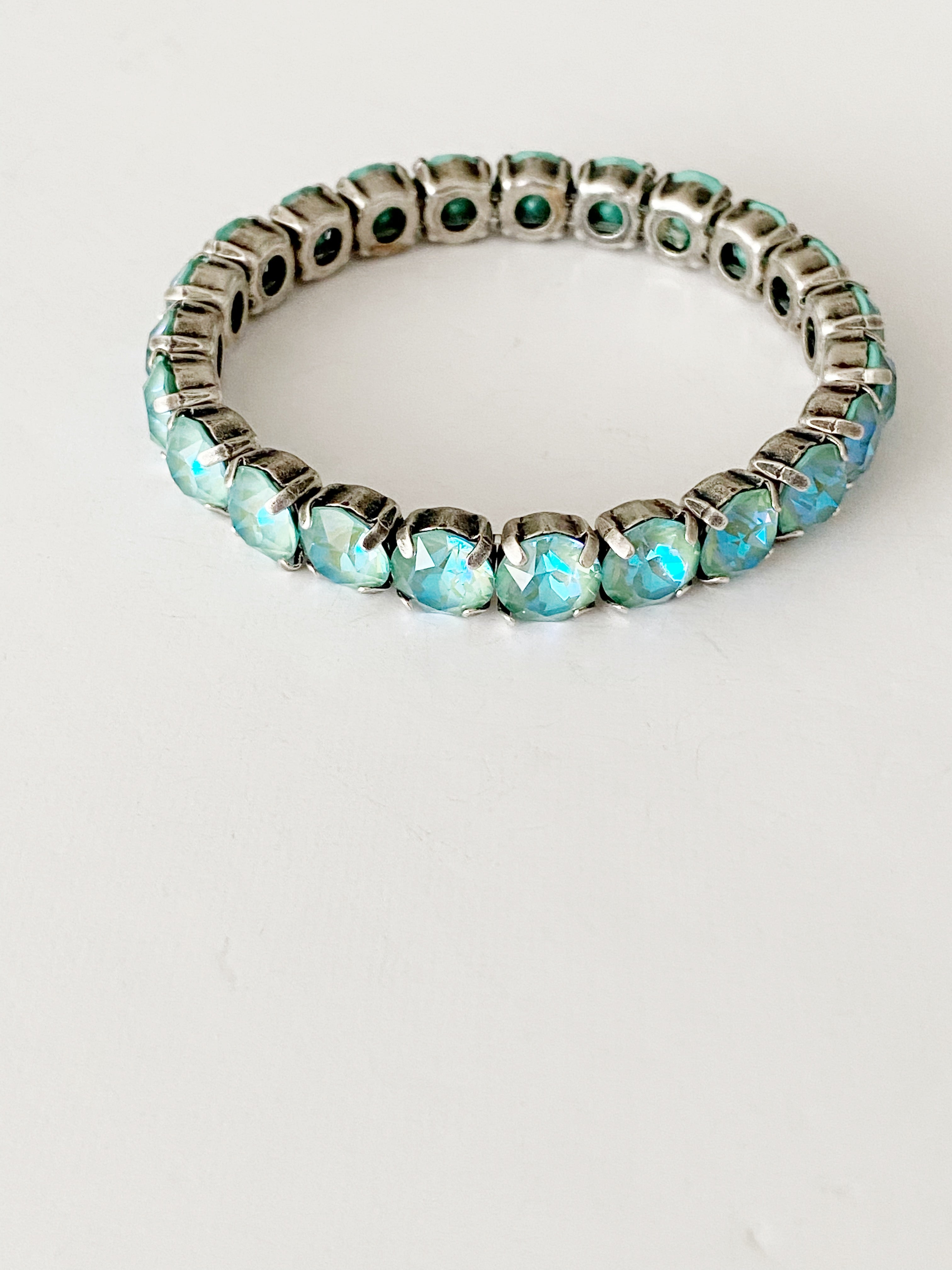Bracelet élastique Silky sage