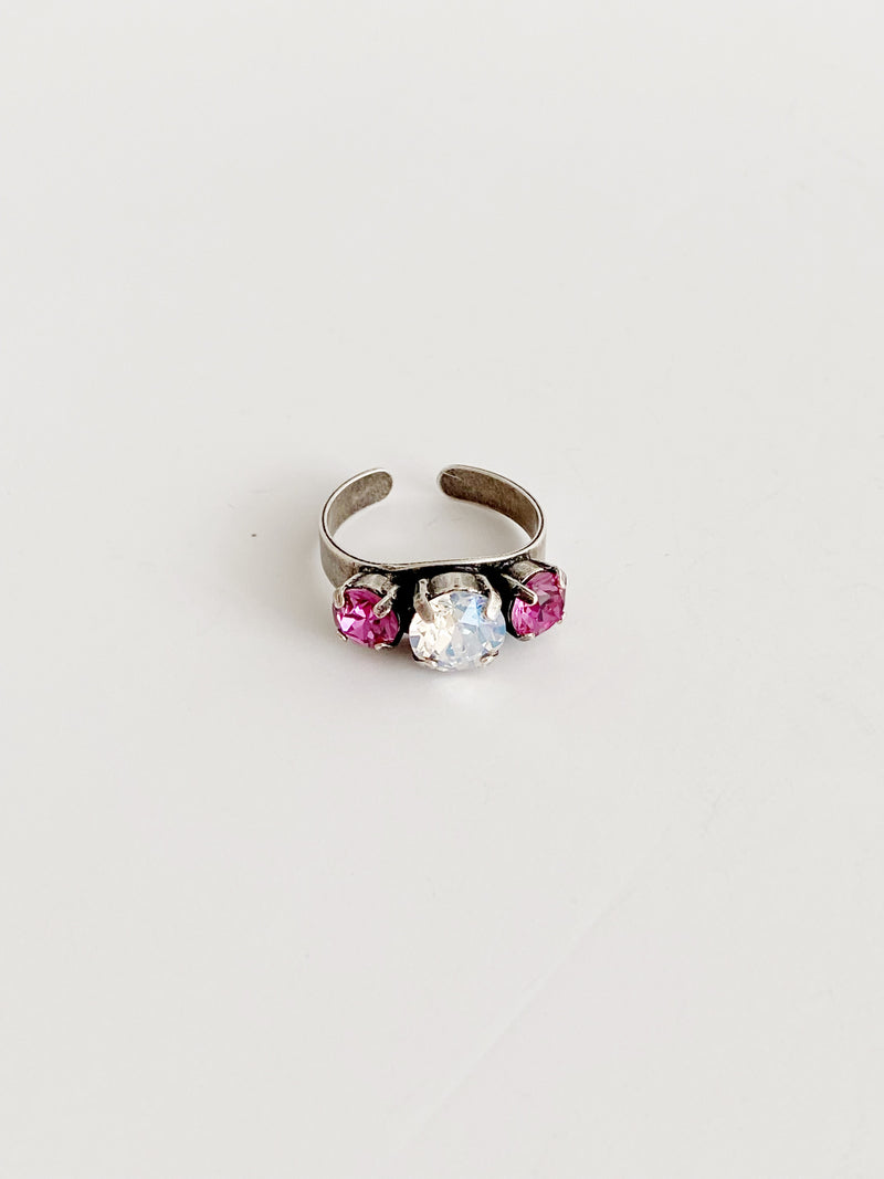 Bague Fall in love dark rose