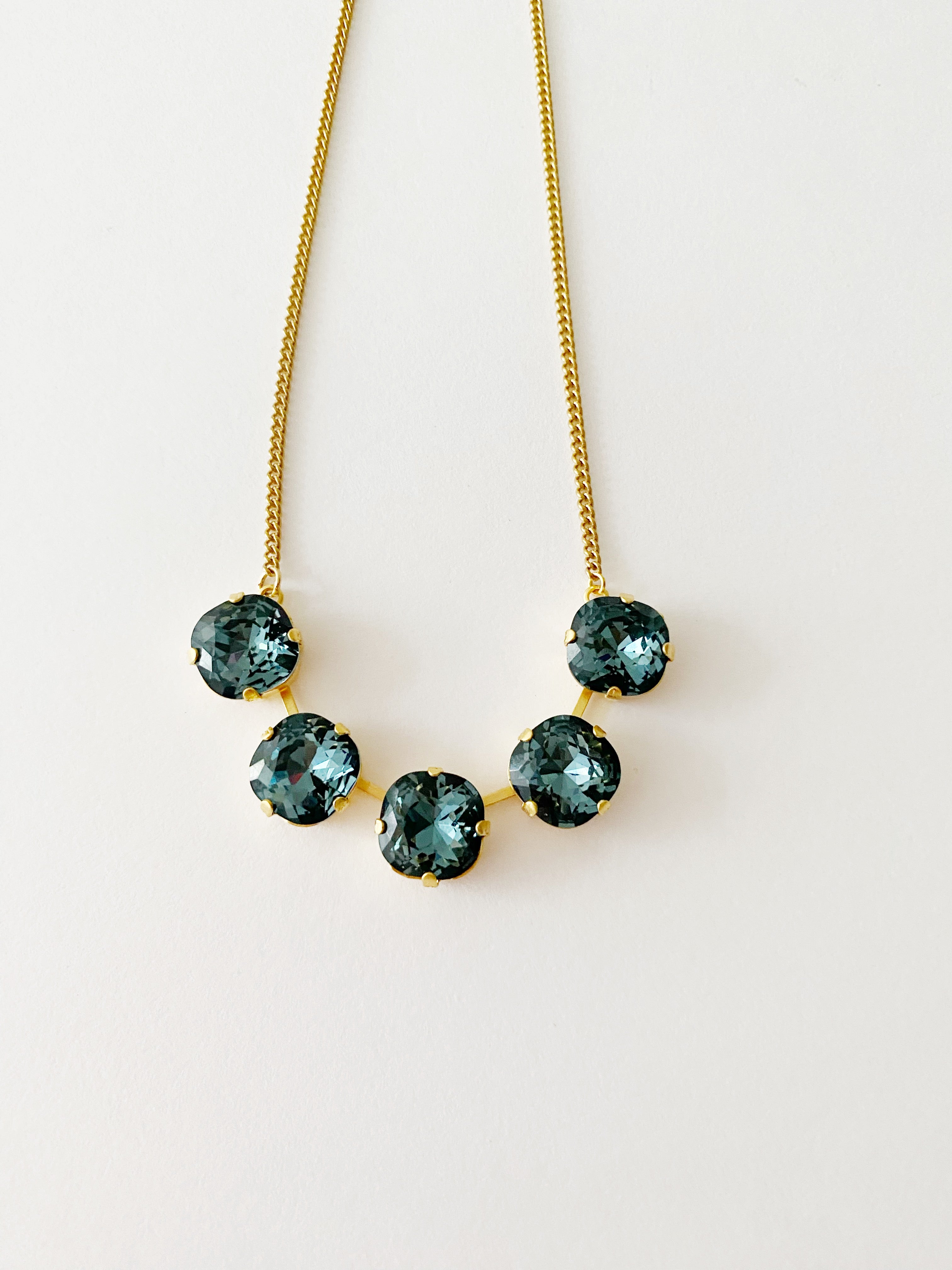Collier Winona \  indian Saphir