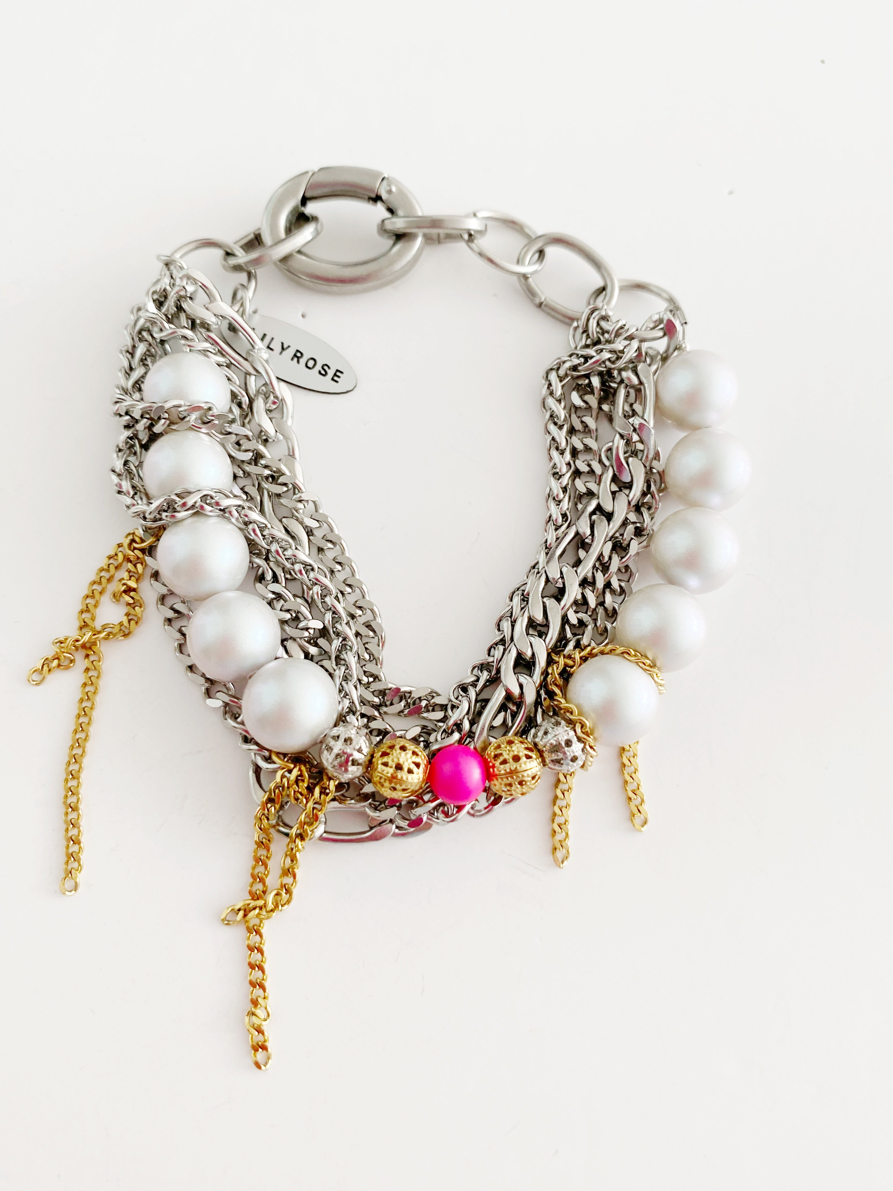 Bracelet  Lively rose