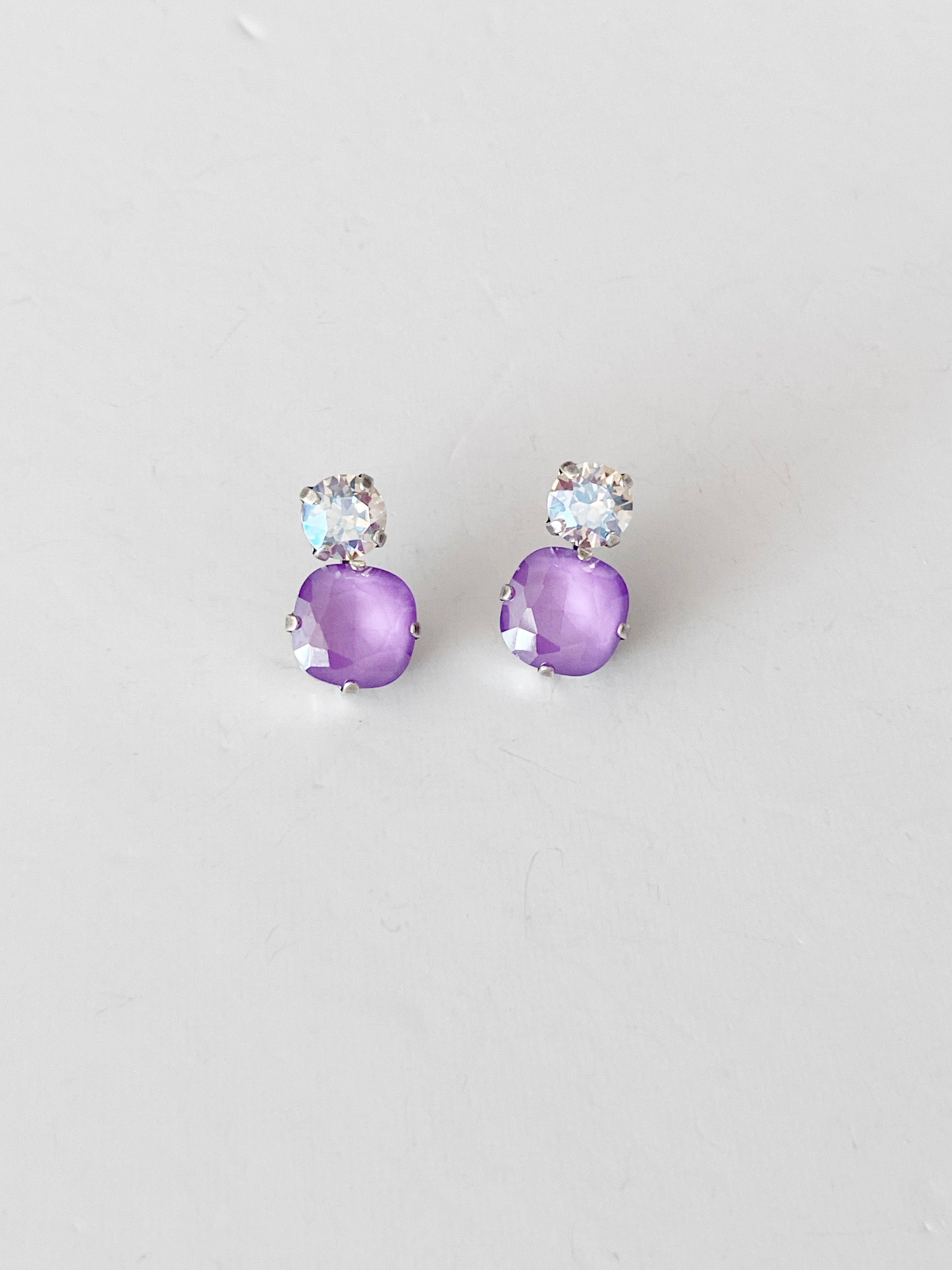 Boucles d'oreilles Ines \ silver