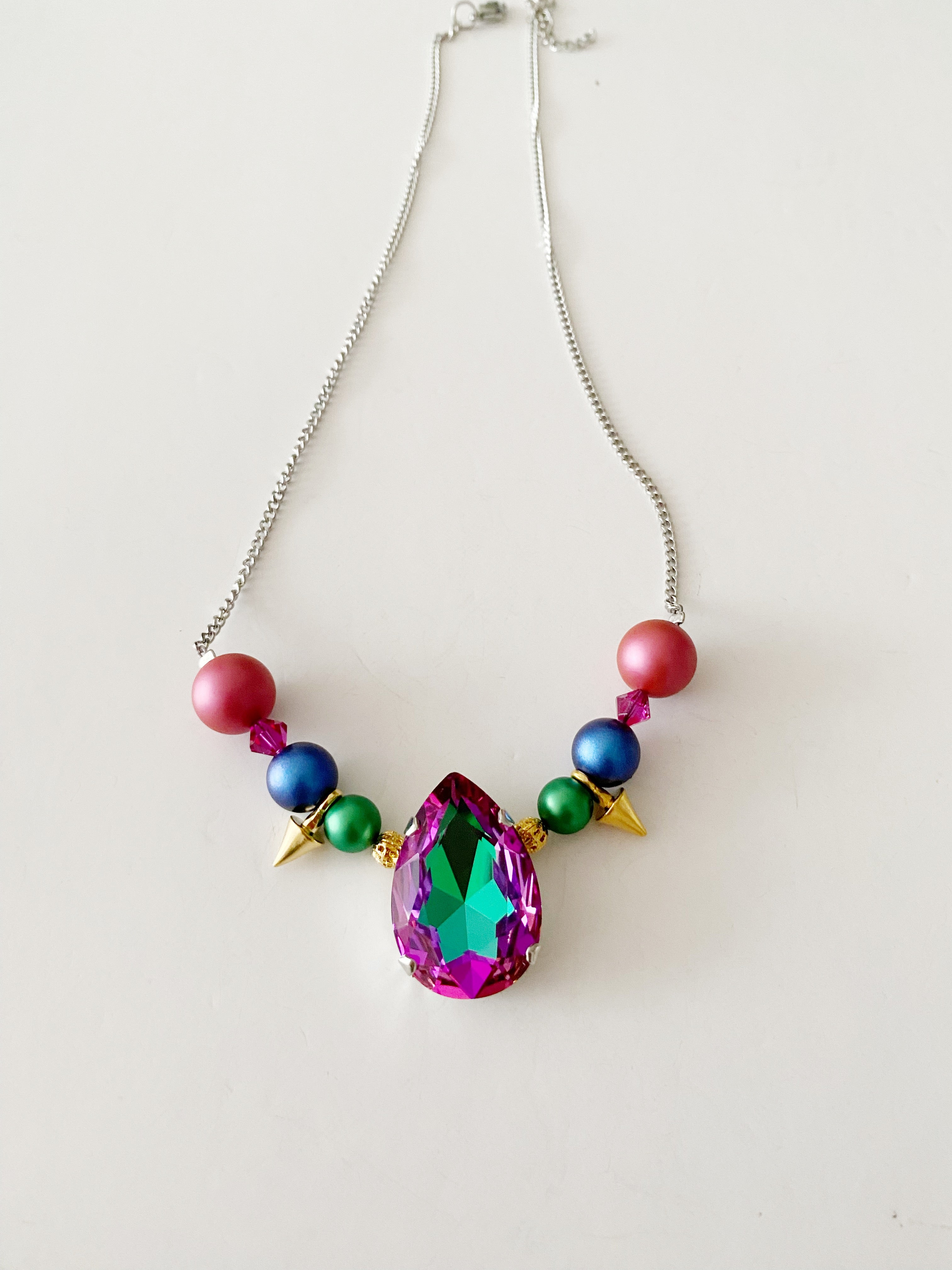Collier Flore \ mulberry