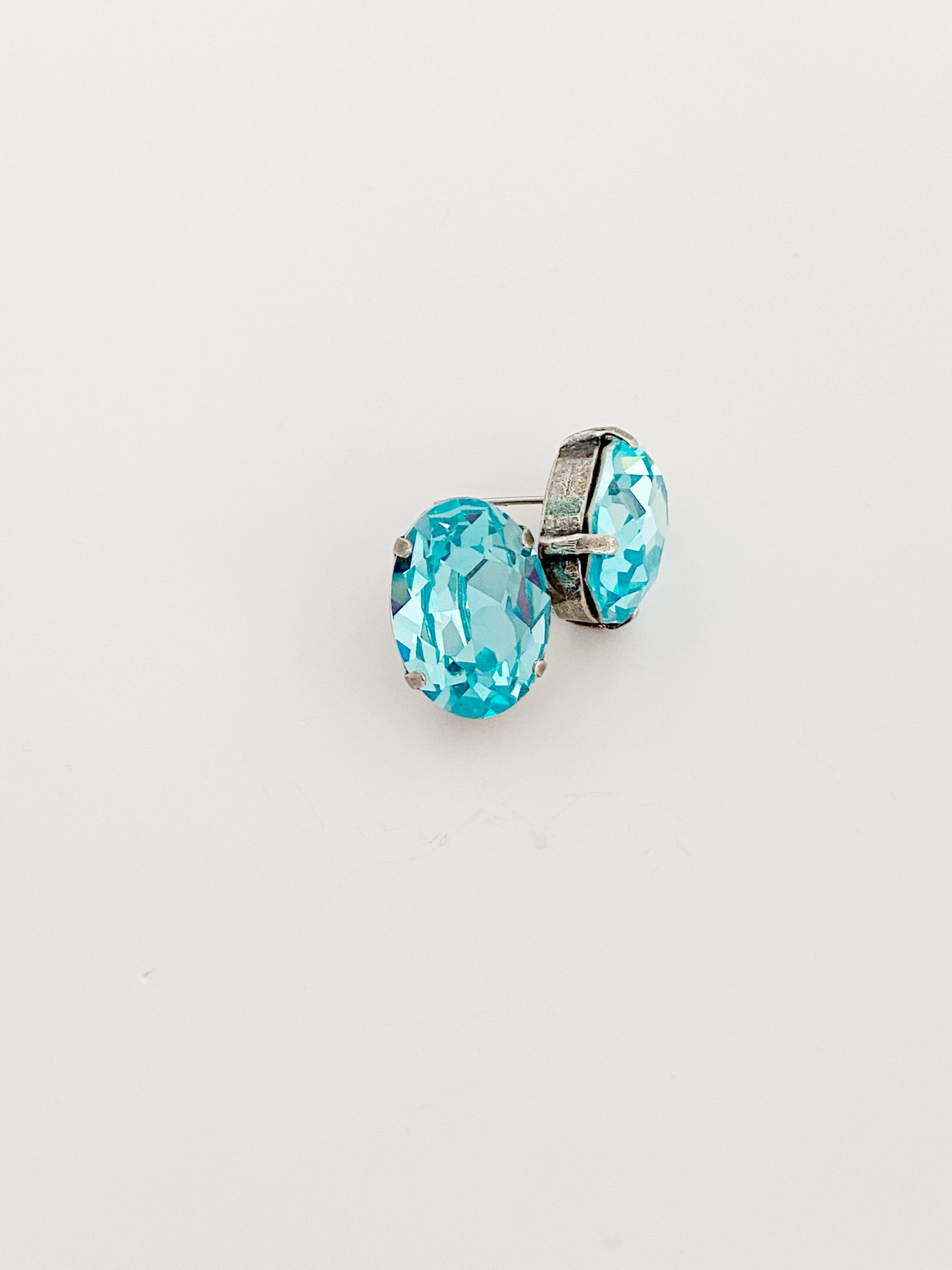 Boucles d'oreilles Corail blue