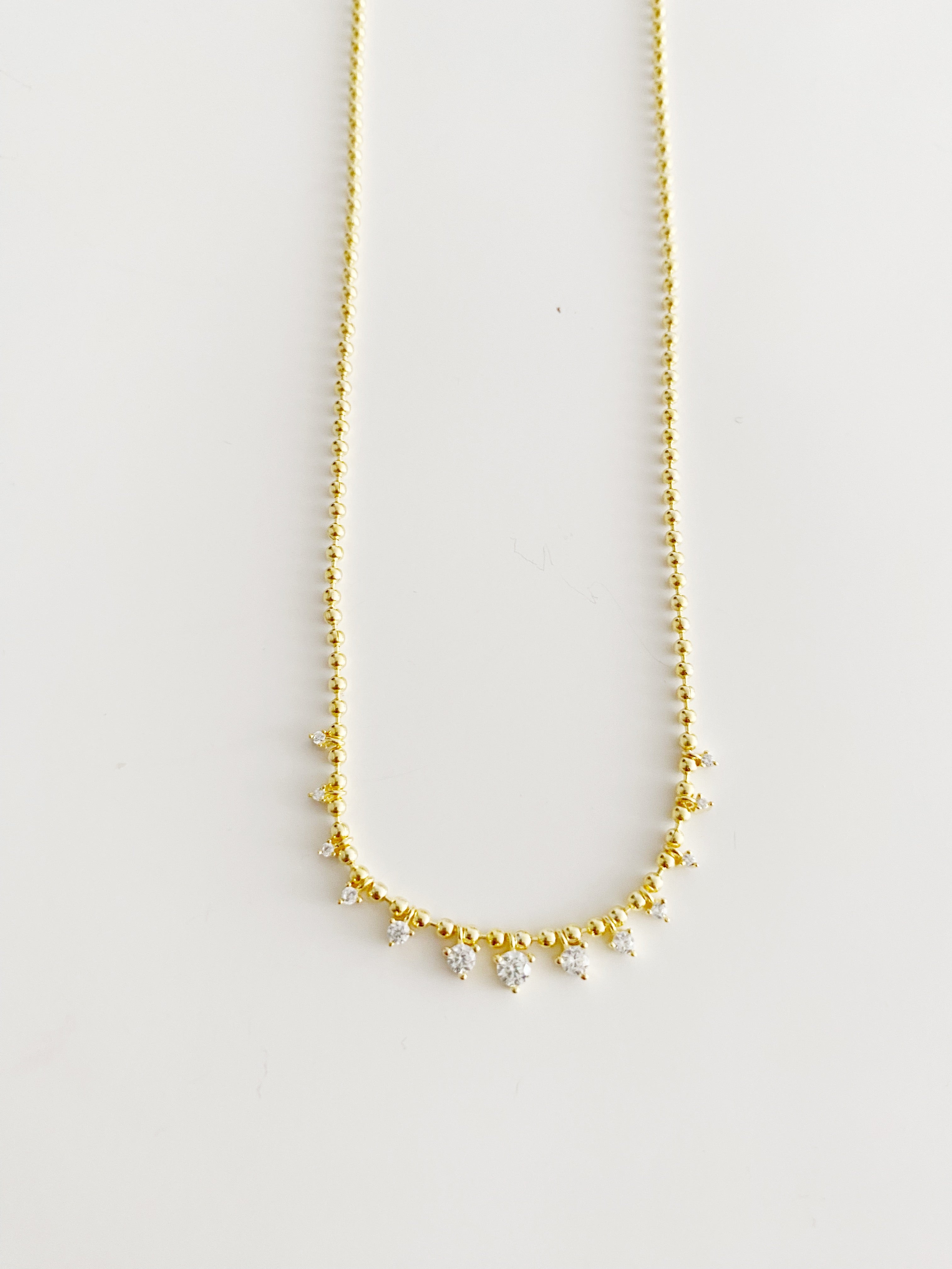 Collier Agatha gold