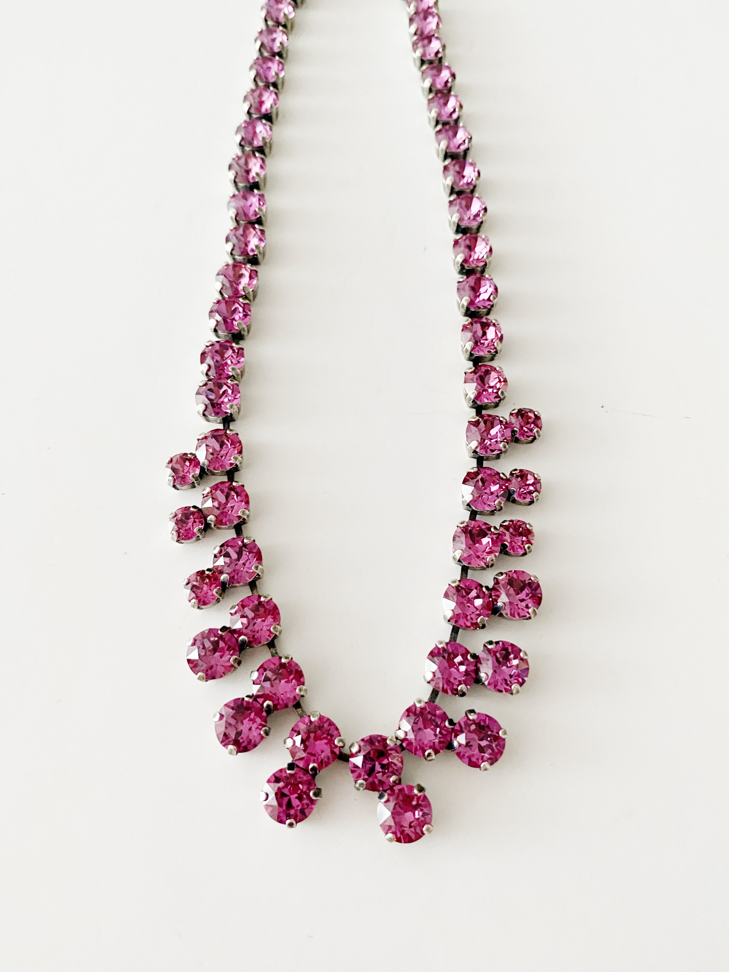 Collier Bal Dark Rose