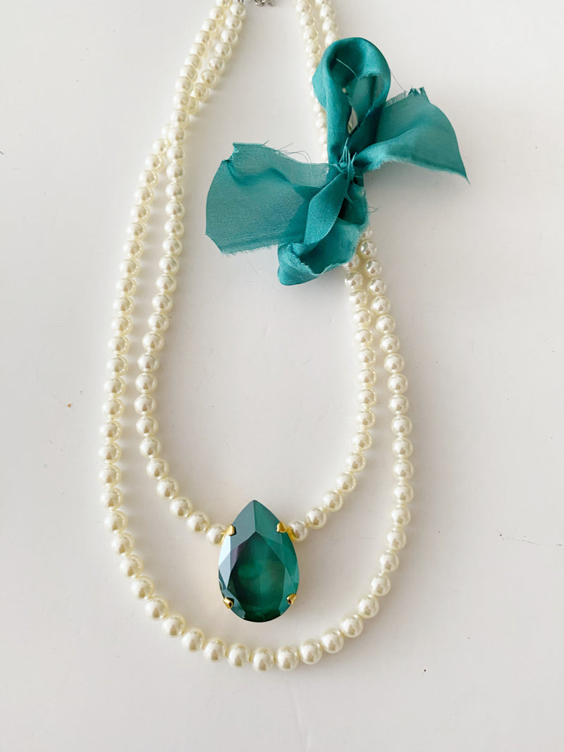 Collier Sophiana \ royal green