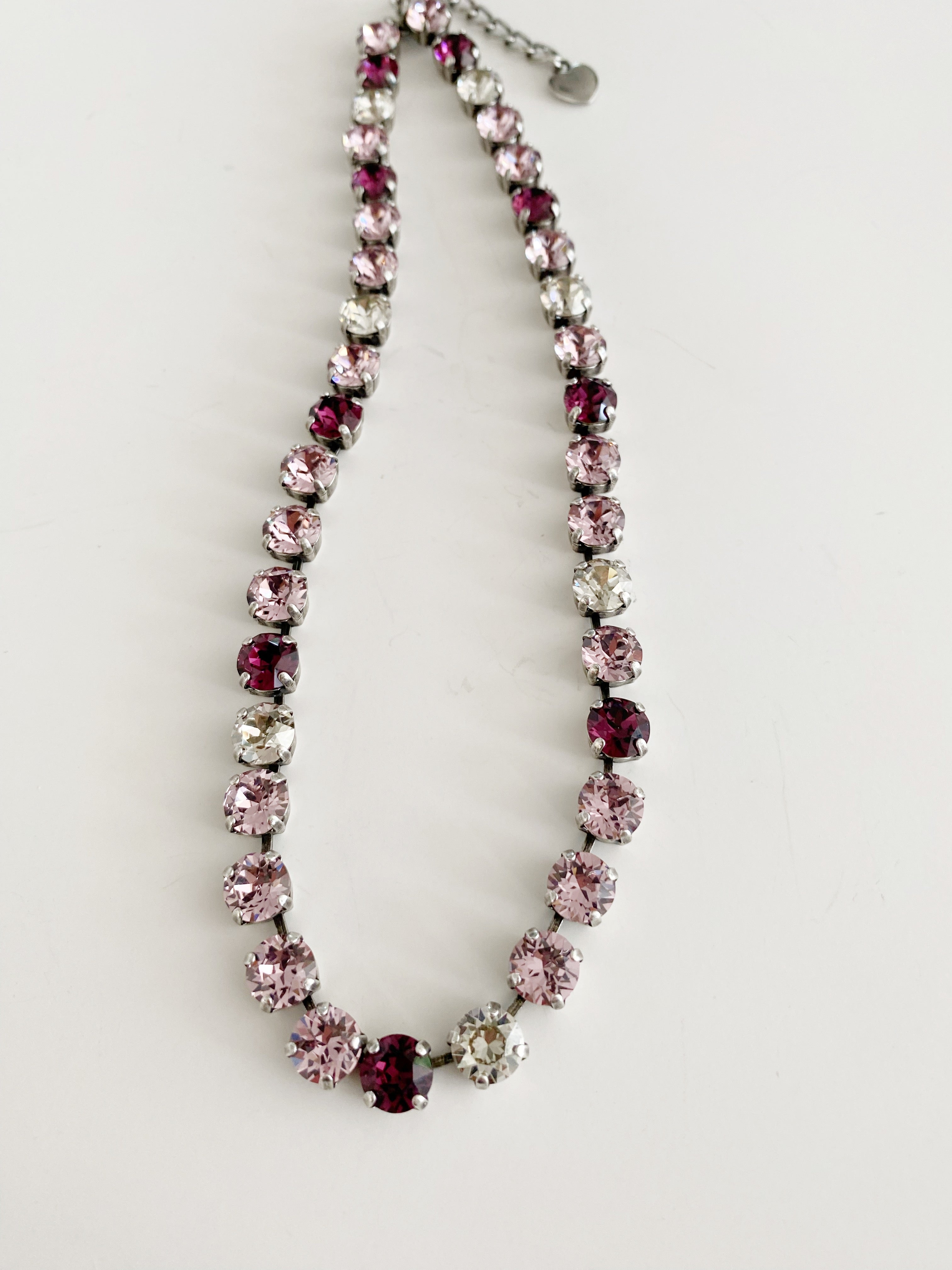 Collier Safira Nuances de mauve