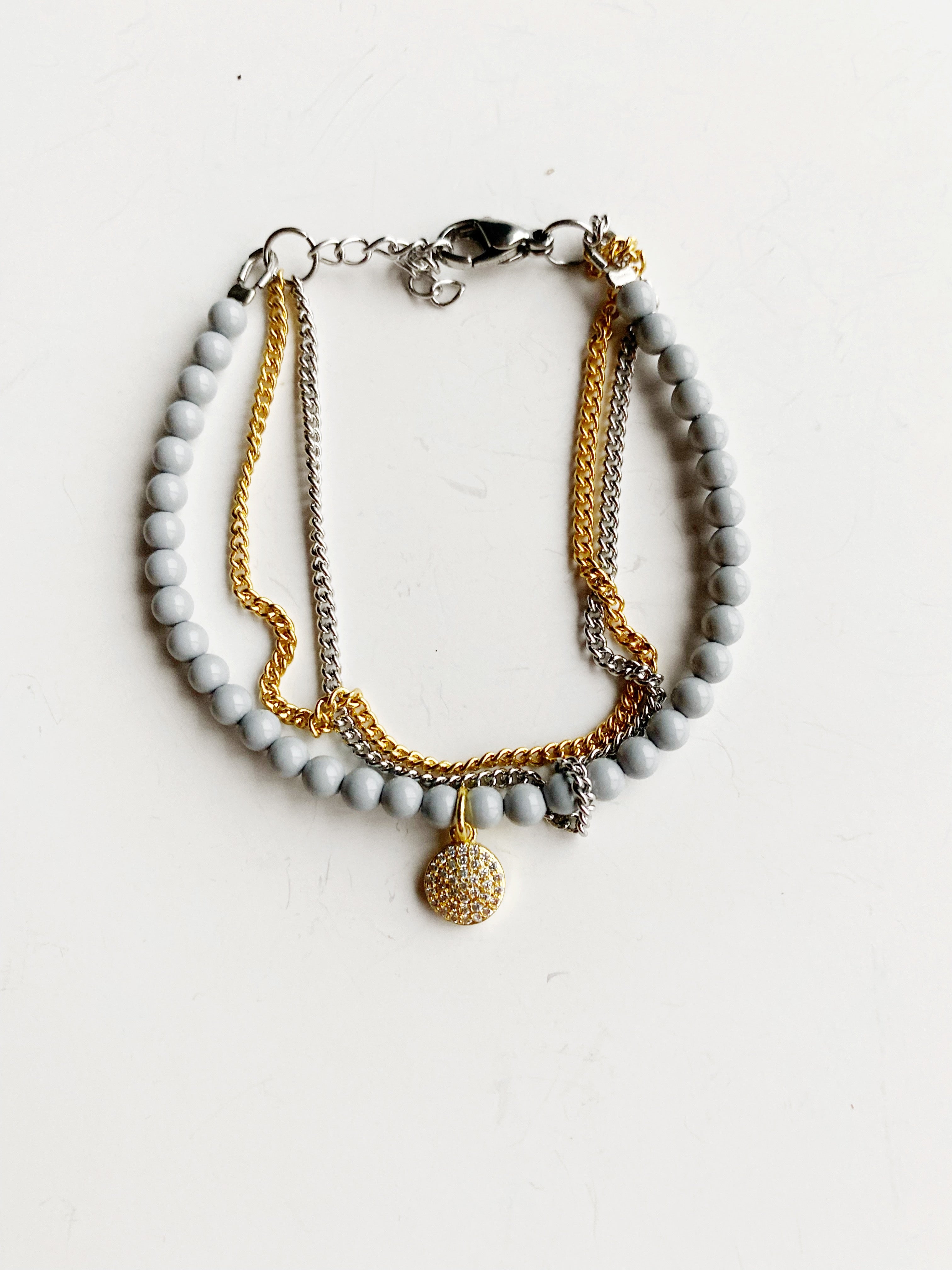 Bracelet Jana / gris💕