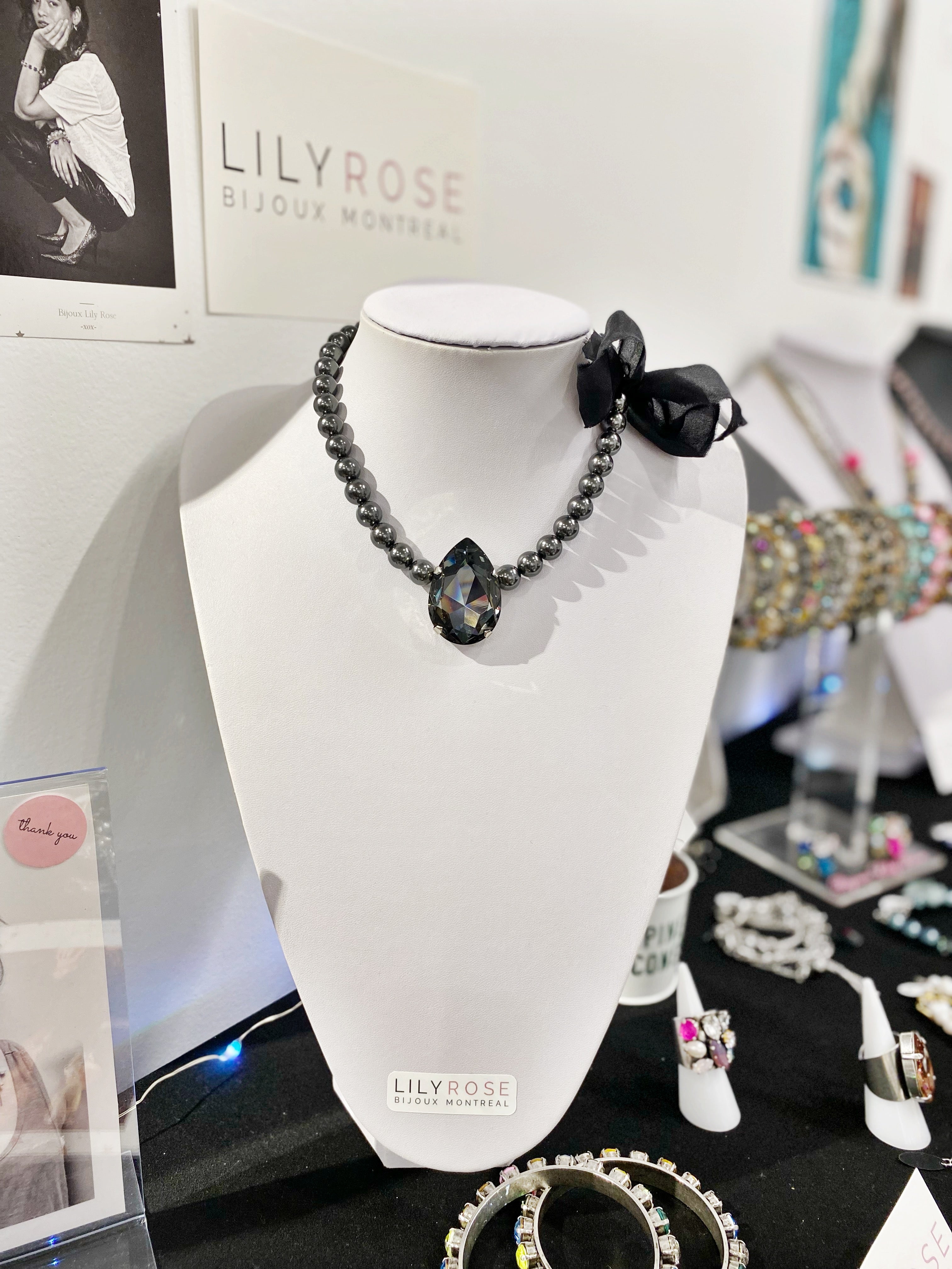 Collier Grey GLAMOUR