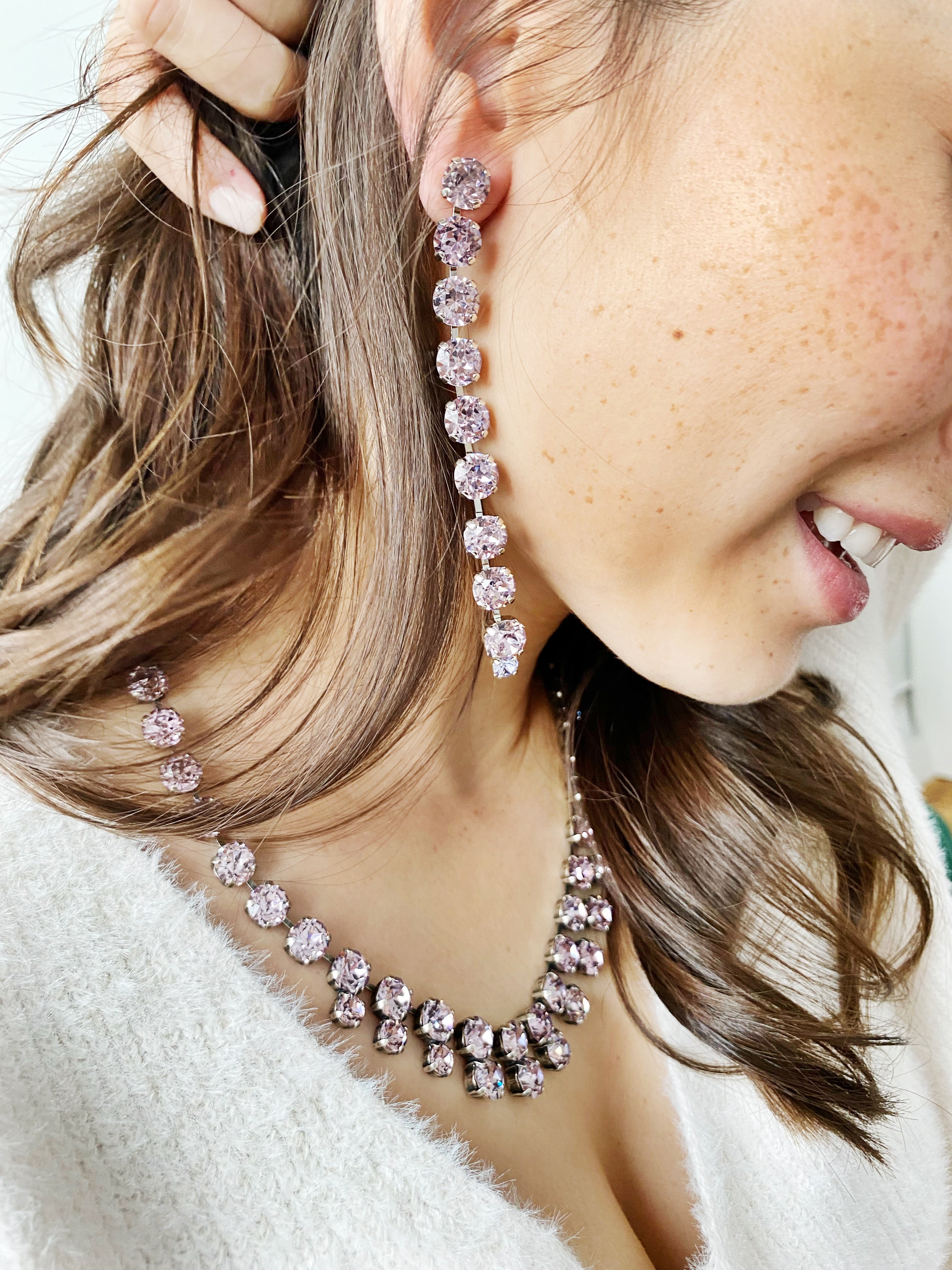 Collier Bal en light amethyst
