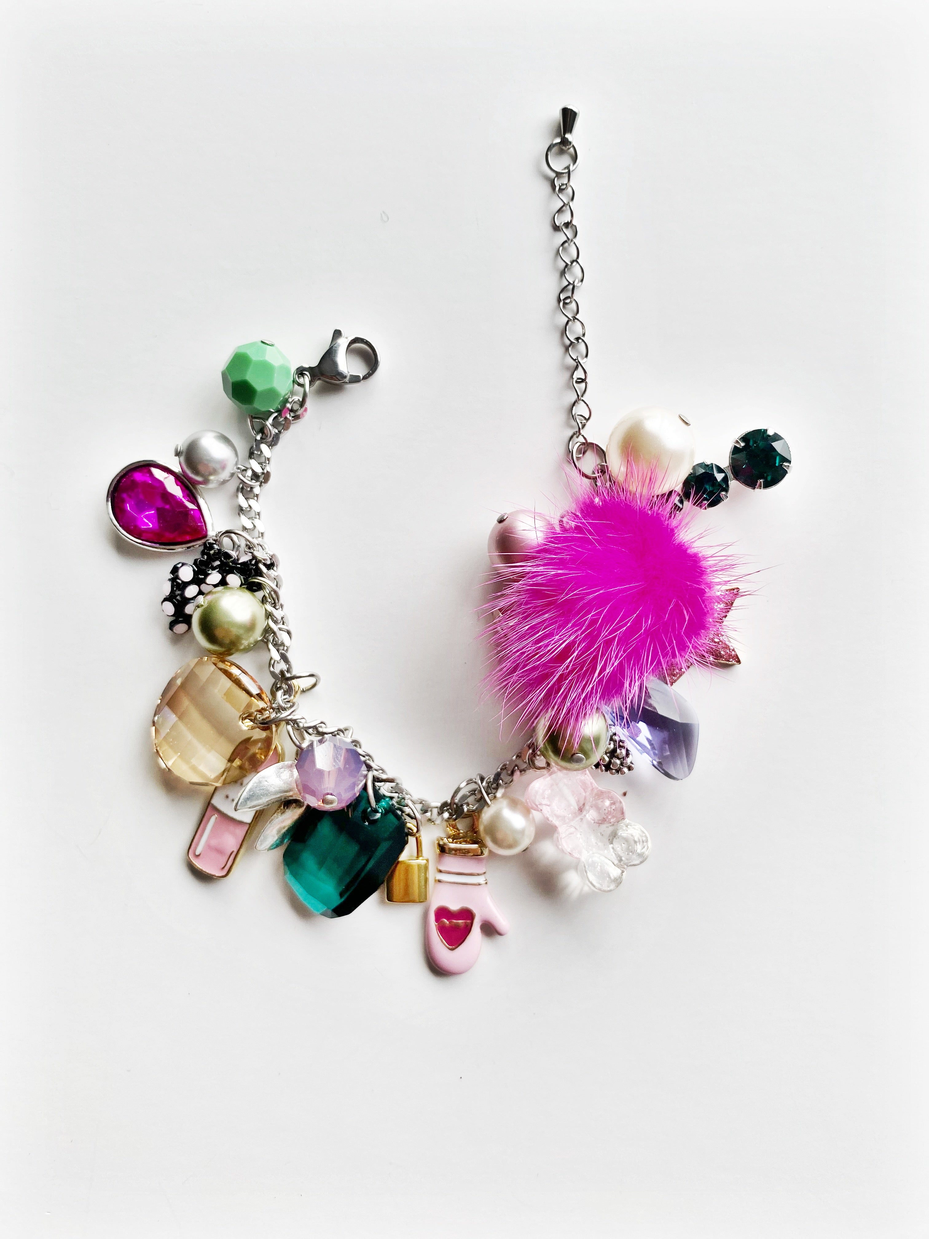 Bracelet Pink  Christmas