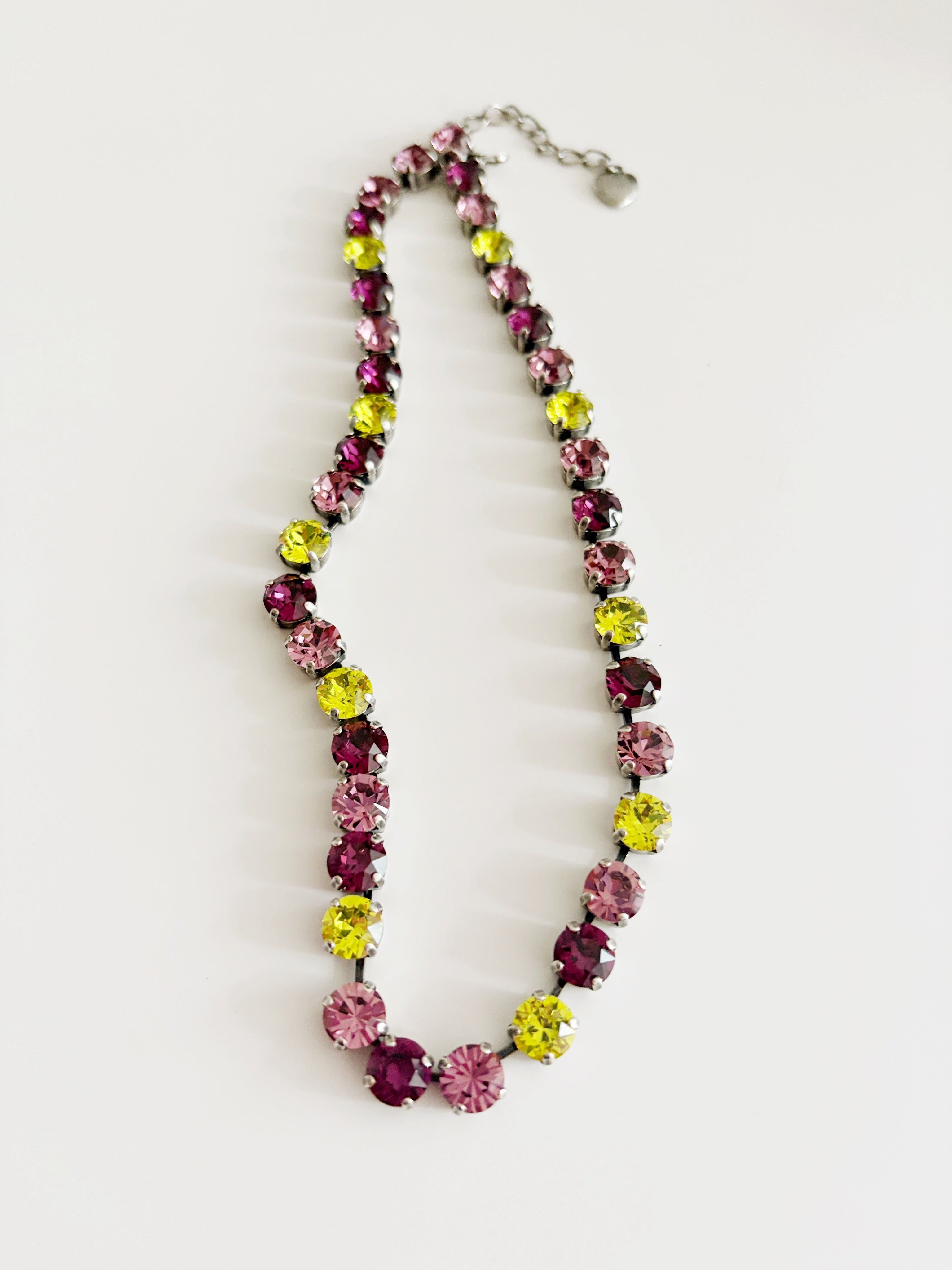 Collier Safira Mia mauve