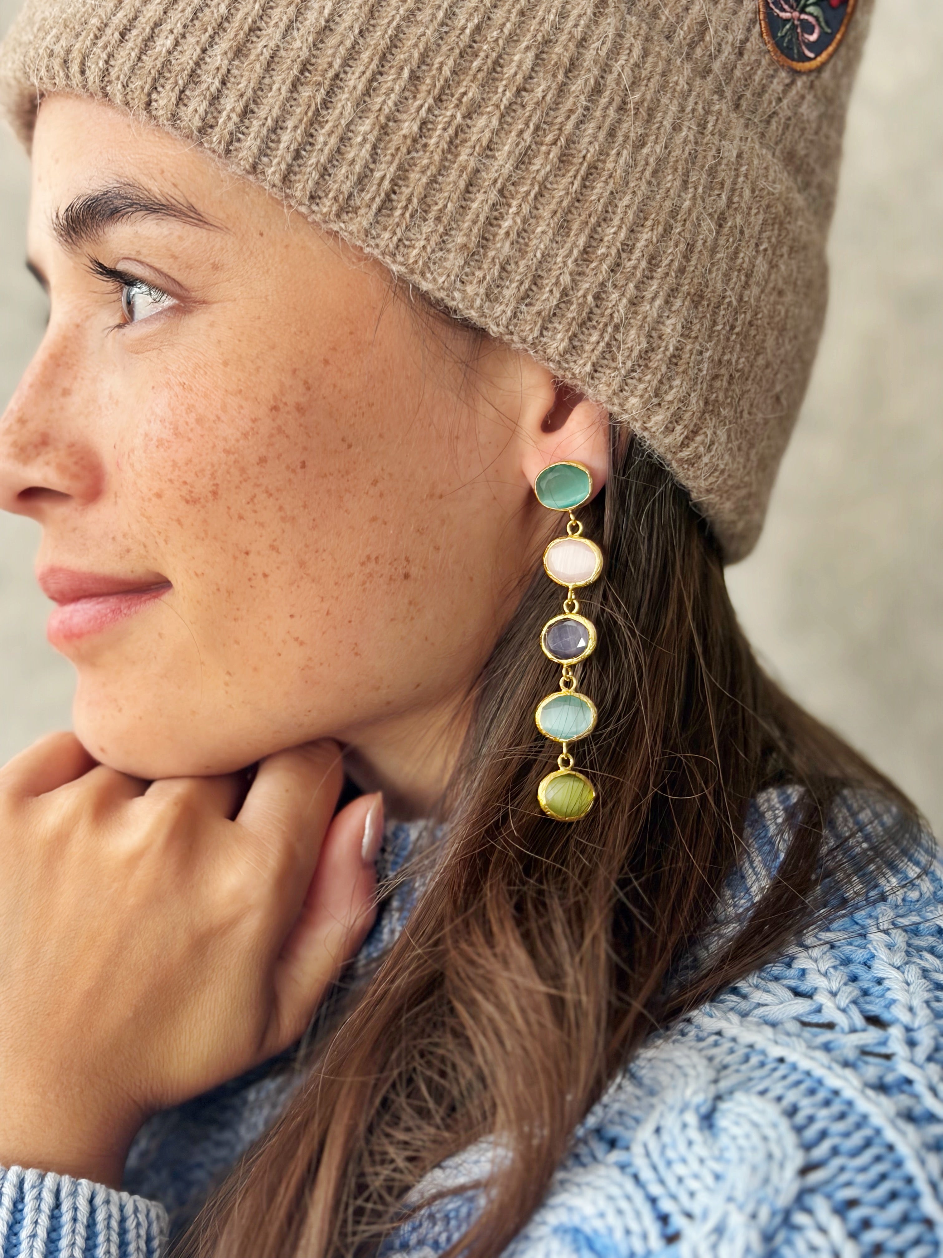 Boucles d'oreilles Taza