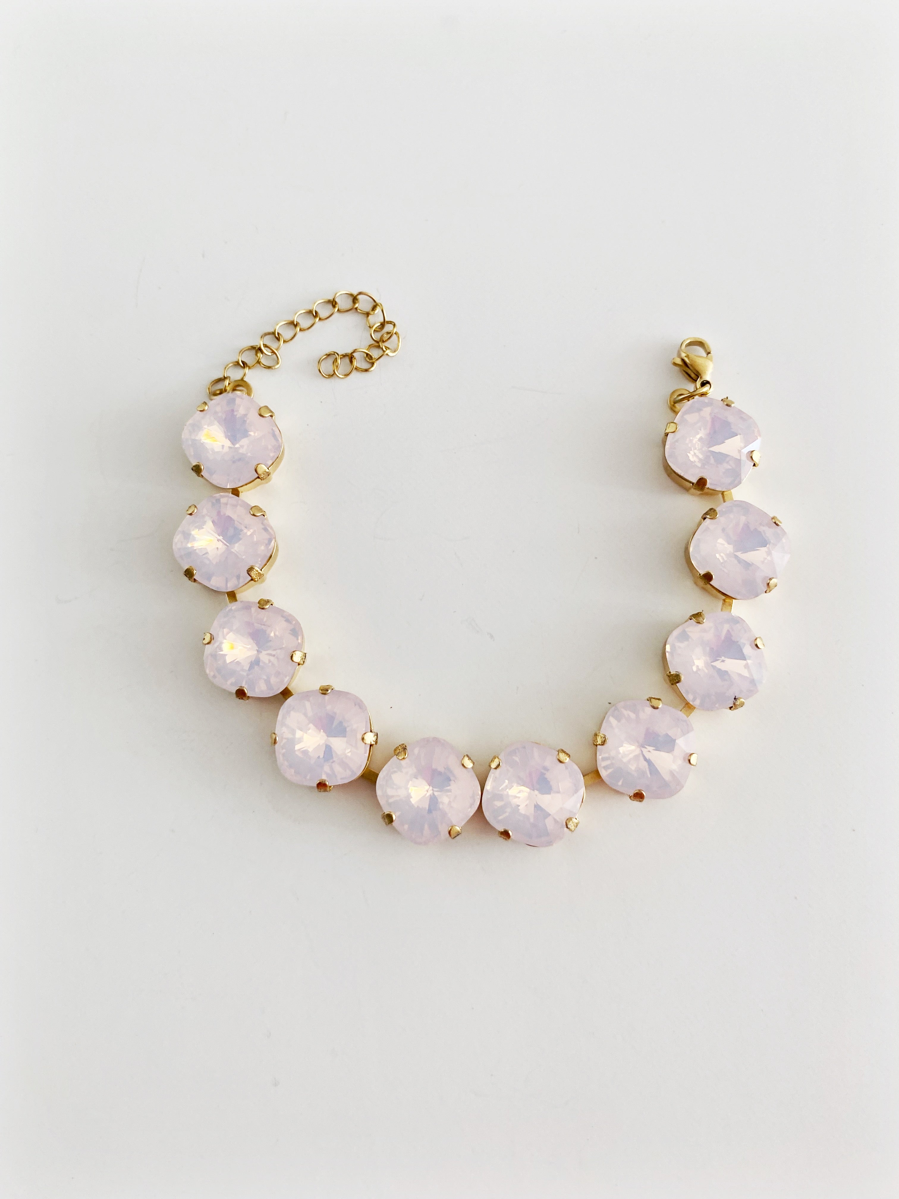 Bracelet Pink opal romance