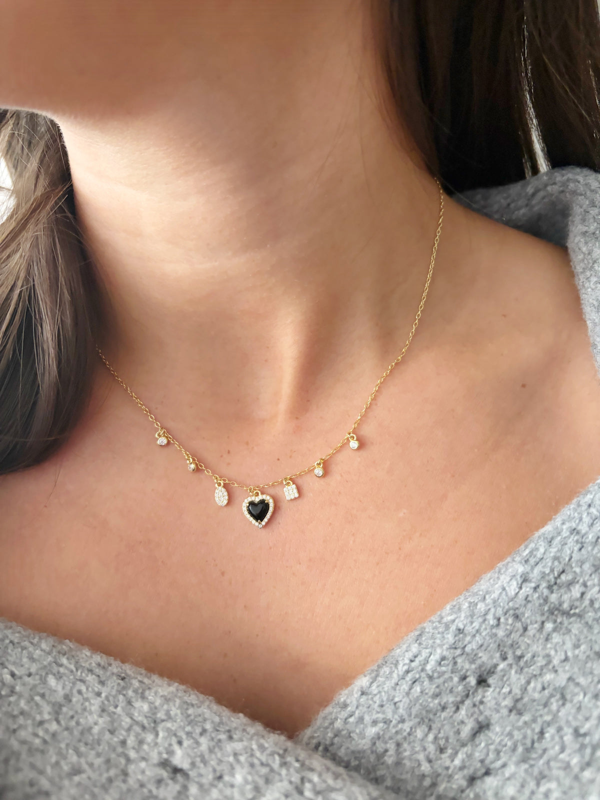 Collier LoveFall noir