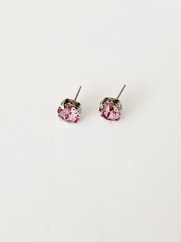 Boucles d'oreilles Bowie \ Dark rose