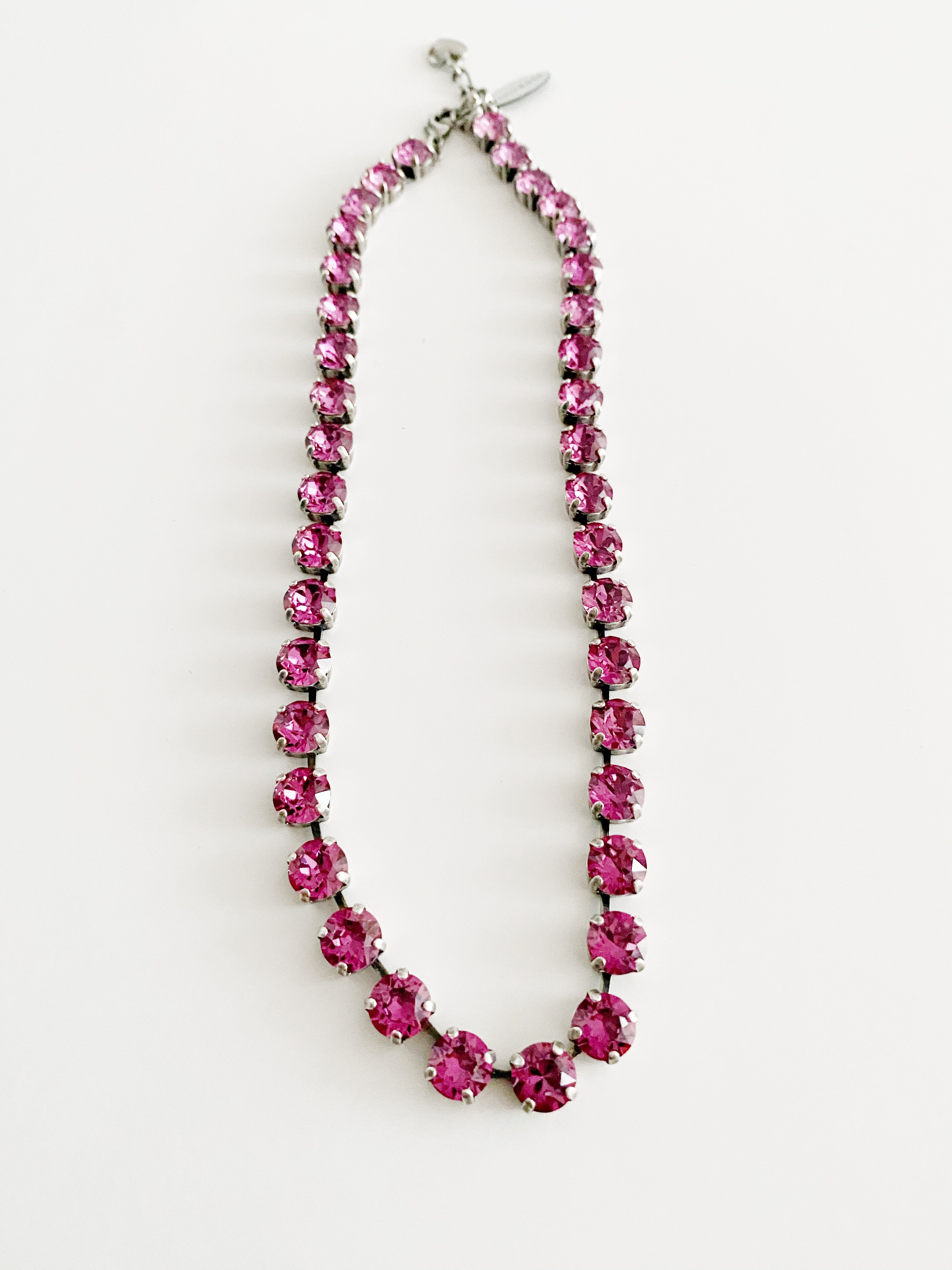 Collier Safira Dark rose