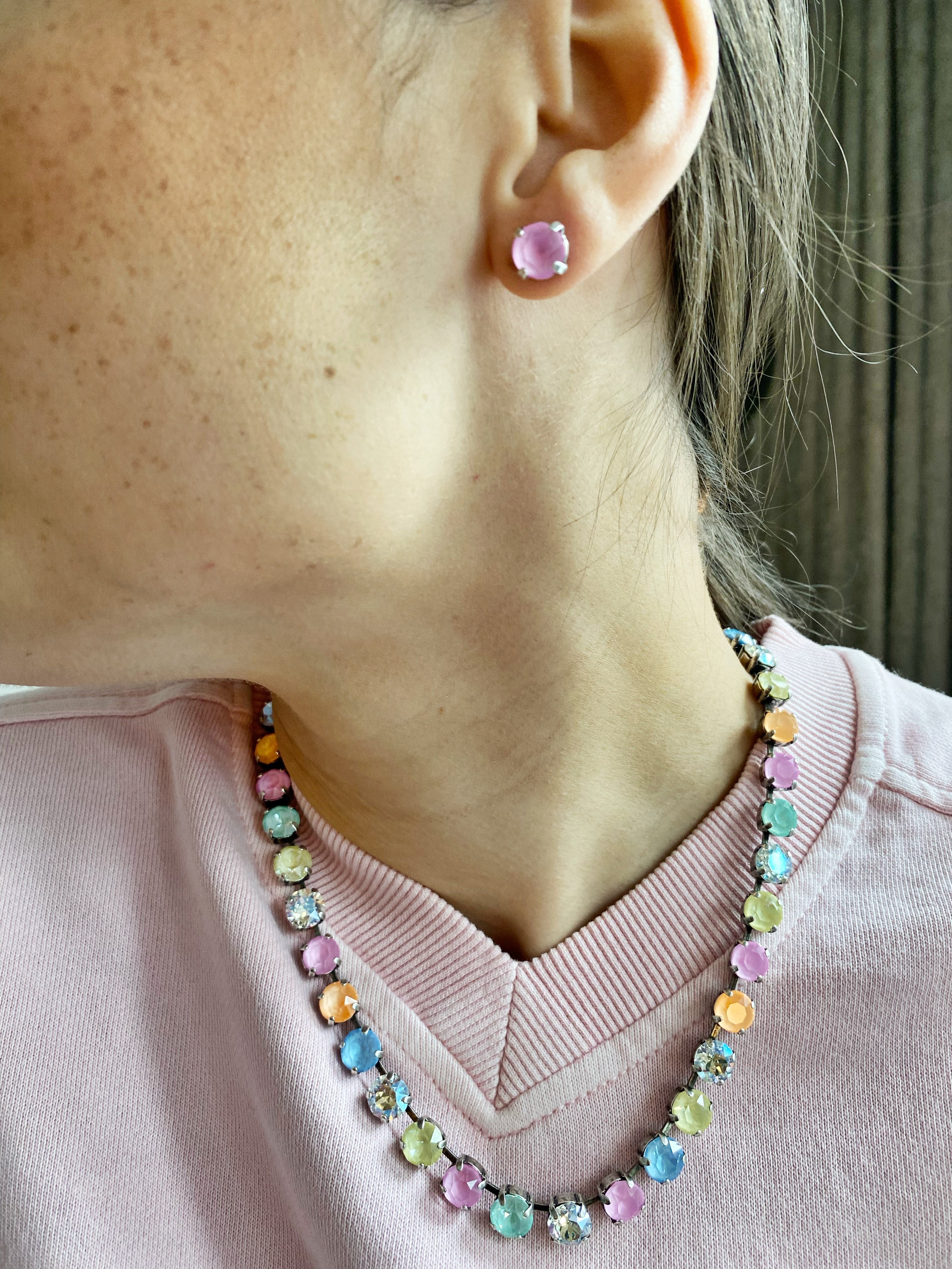 Boucles d'oreilles stud Bubble gum