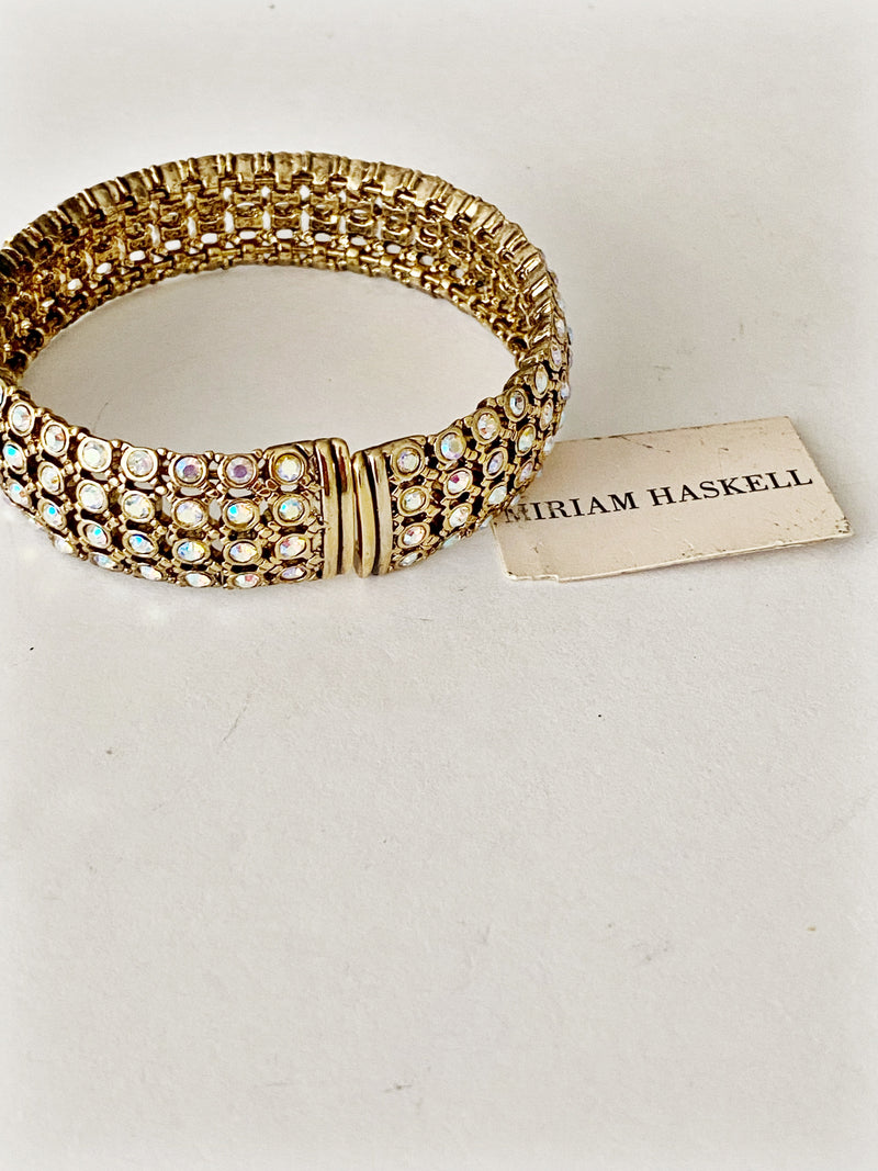 Bracelet VINTAGE \ cuff Miriam Haskell
