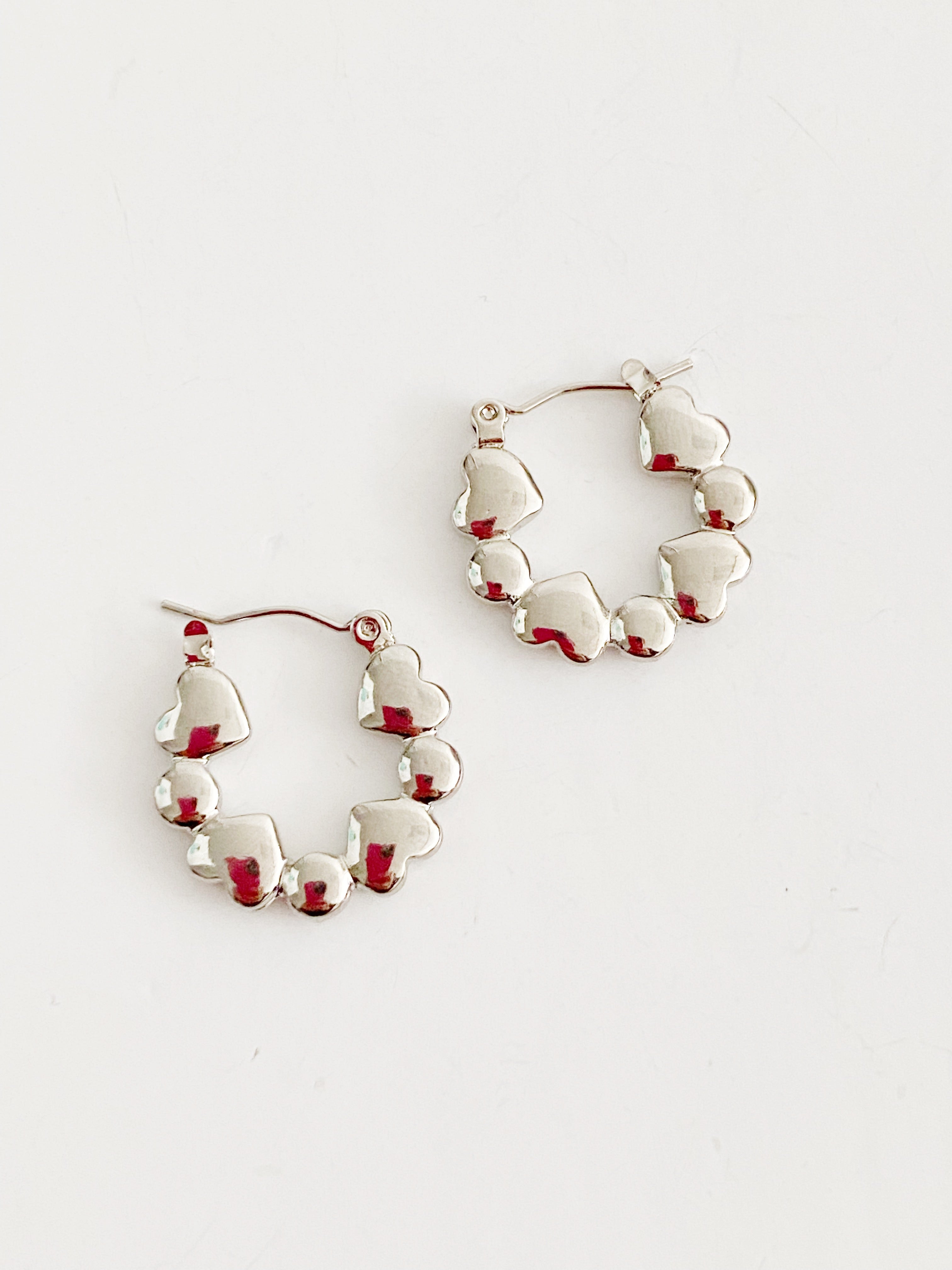 Boucles d'oreilles Petit coeur