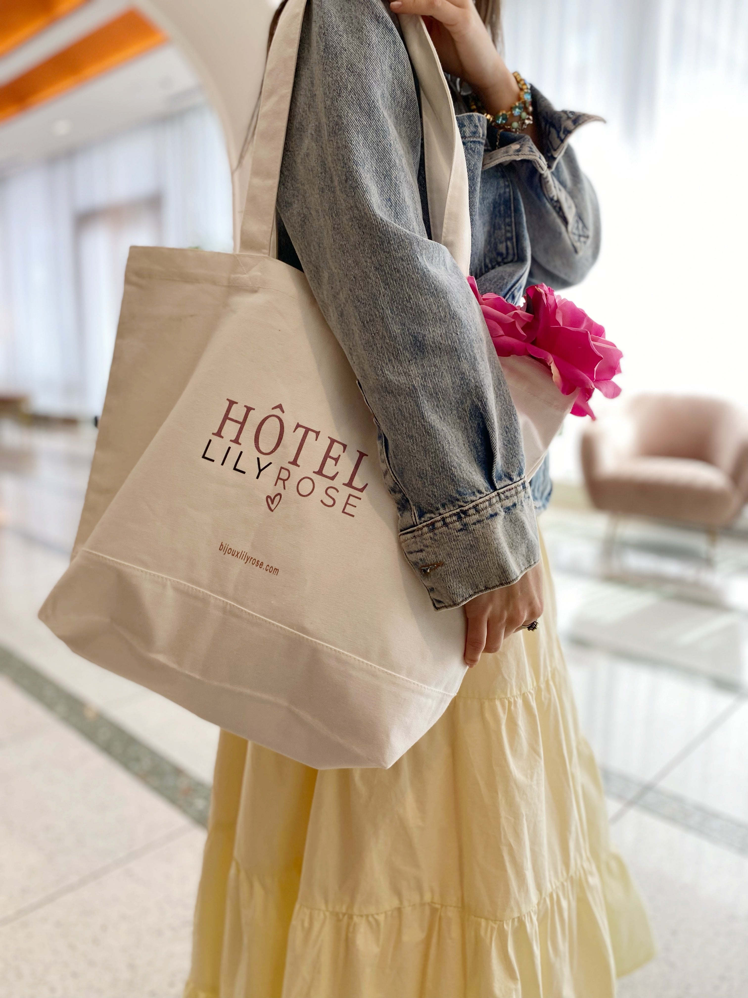 Tote bag Hotel Lily Rose 🩷