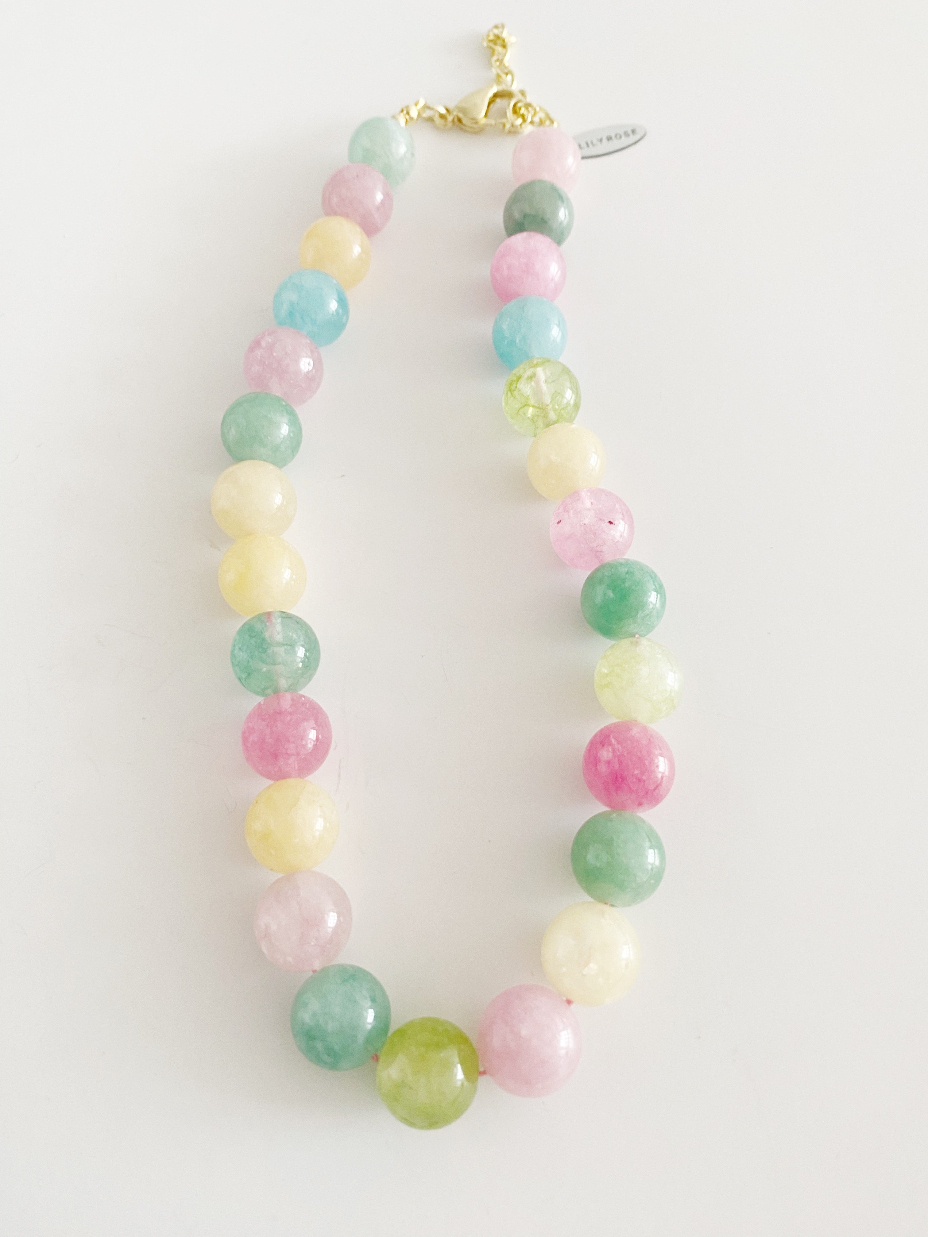 Collier Tatjiana \ pastel