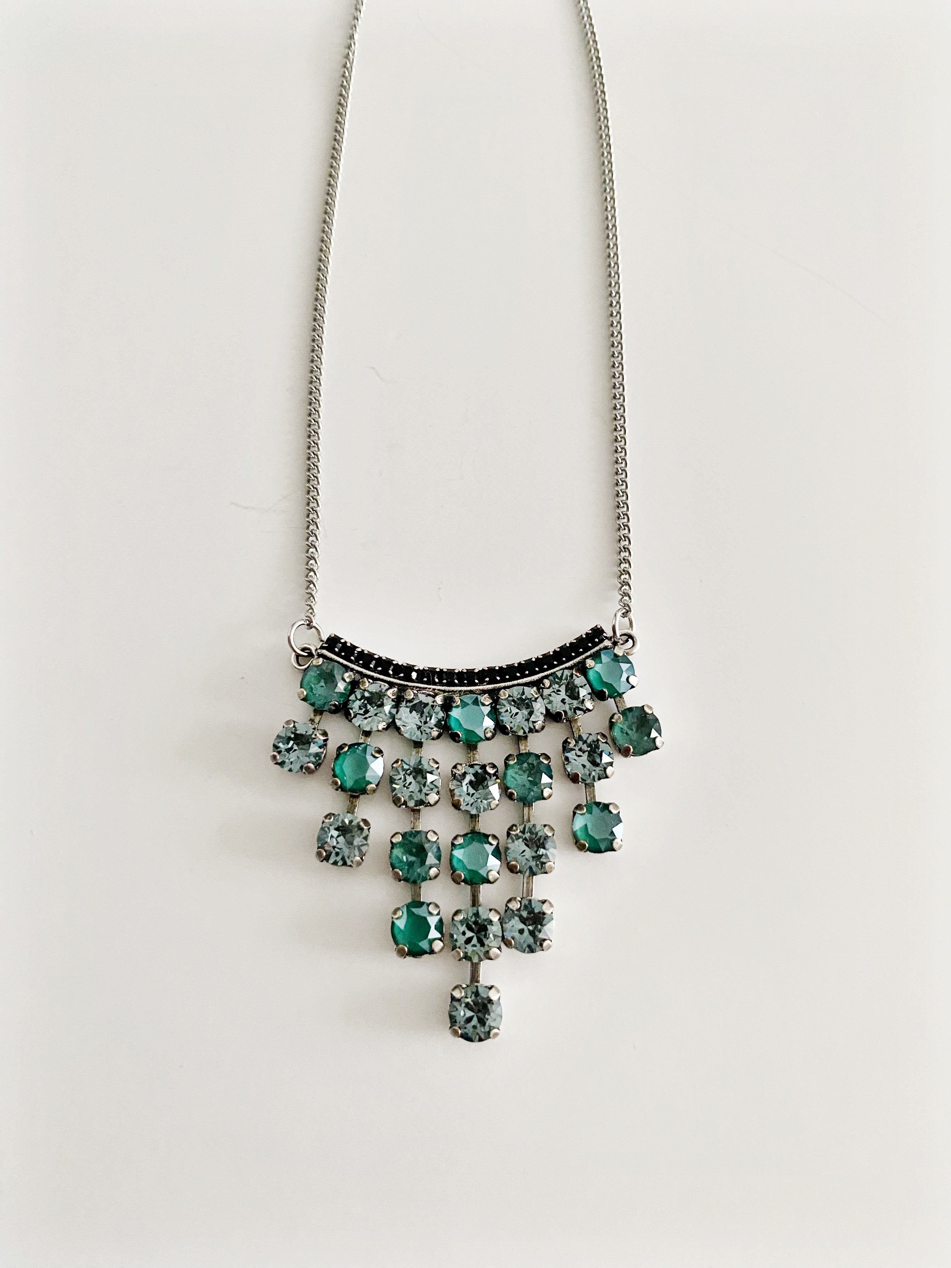 Collier Yara vert d'automne