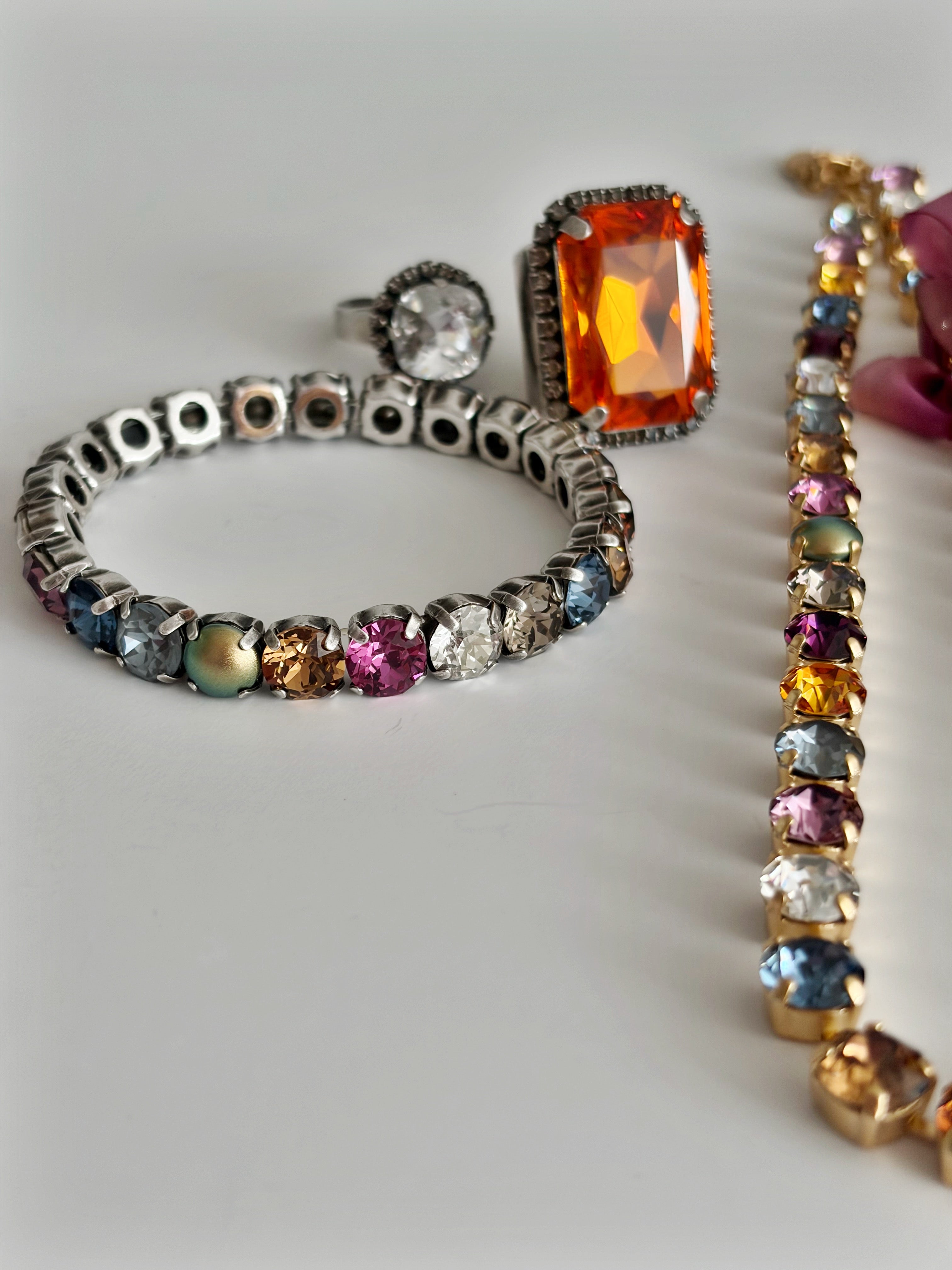 Bracelet élastique  Romance d'automne ✨