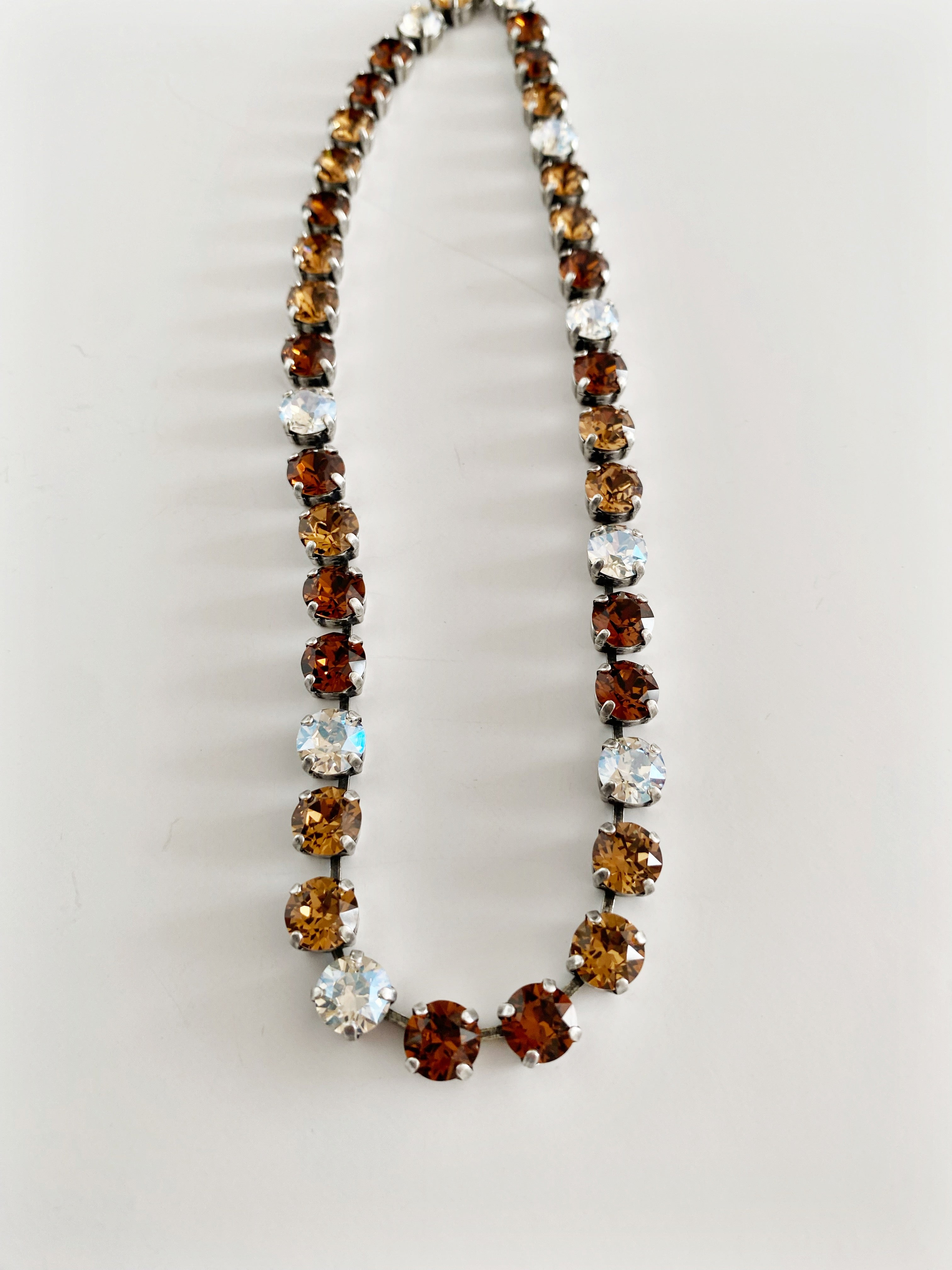 Collier Safira  Smoked Mocha