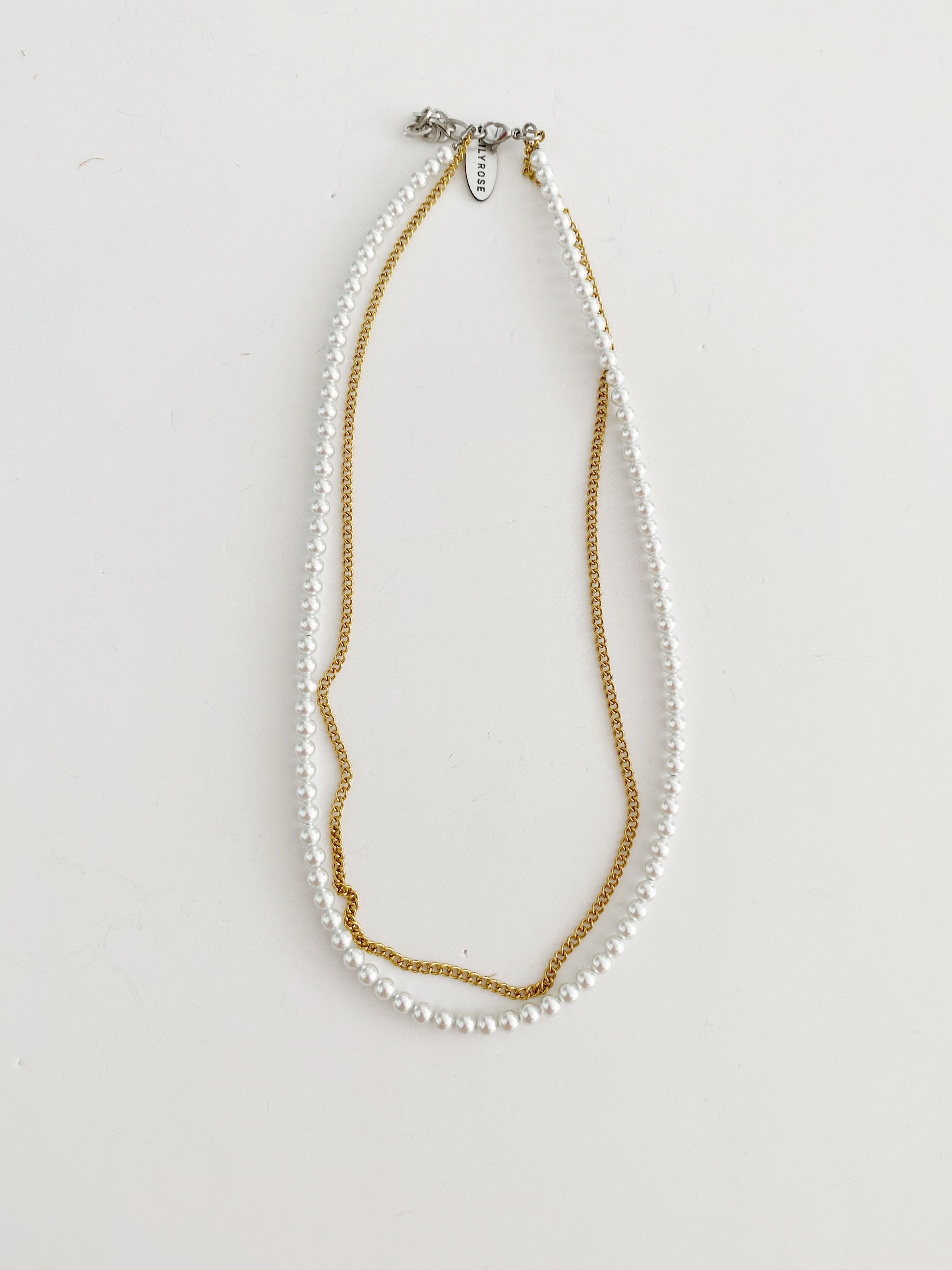 Collier Moonlight white