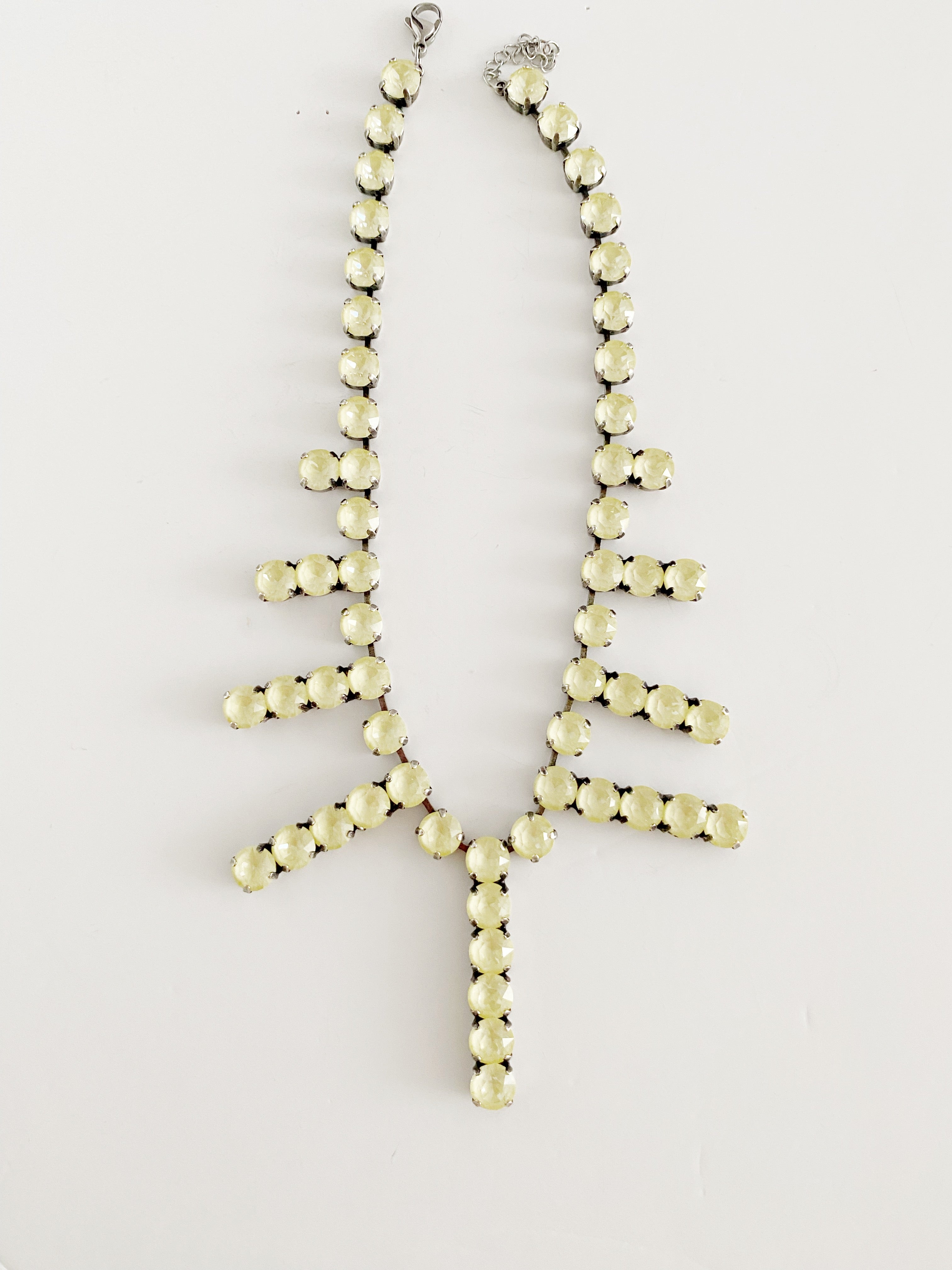 Collier Marie Antoinette Mimosa crème