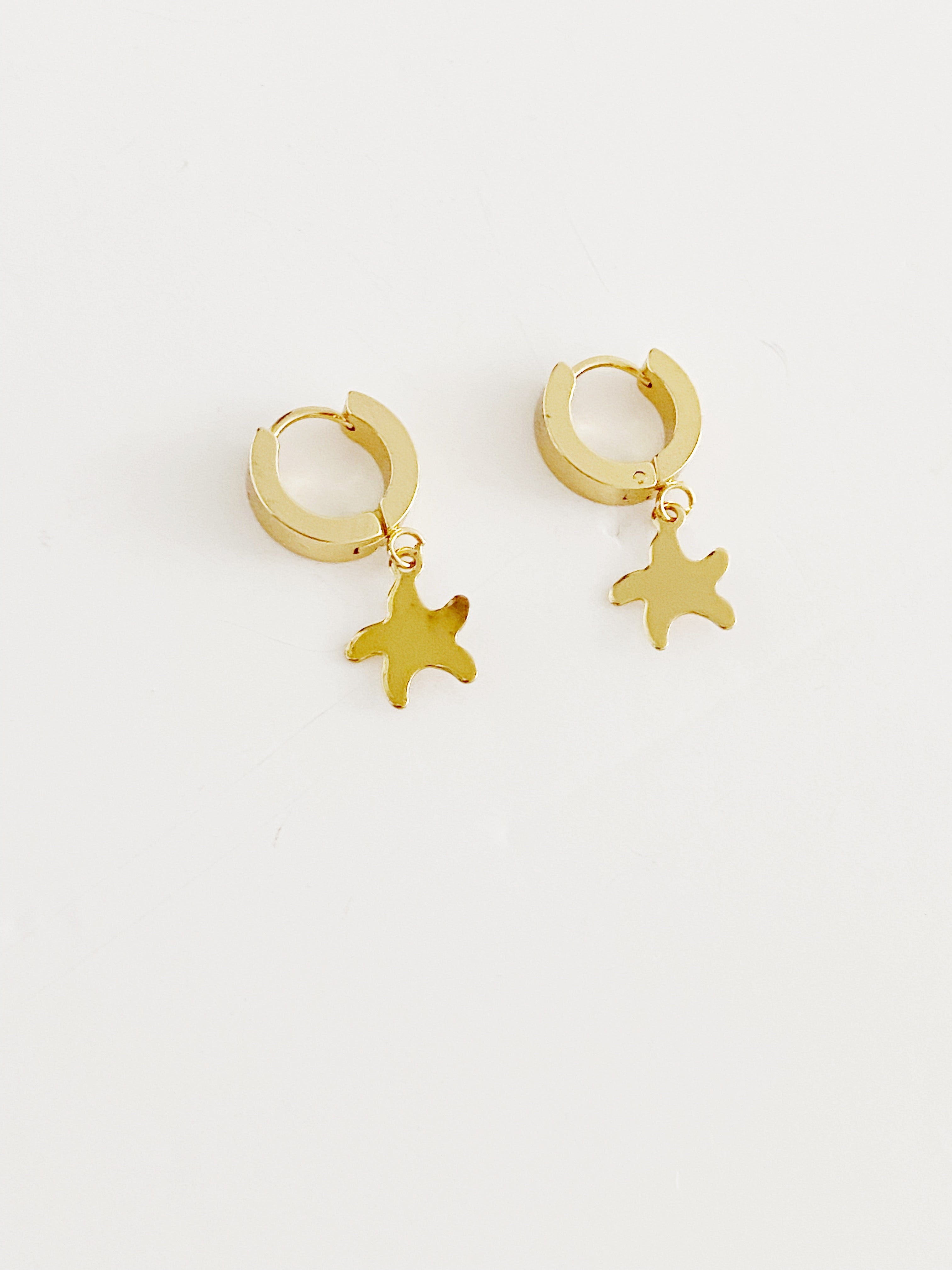 Boucles d'oreilles étoile de mer