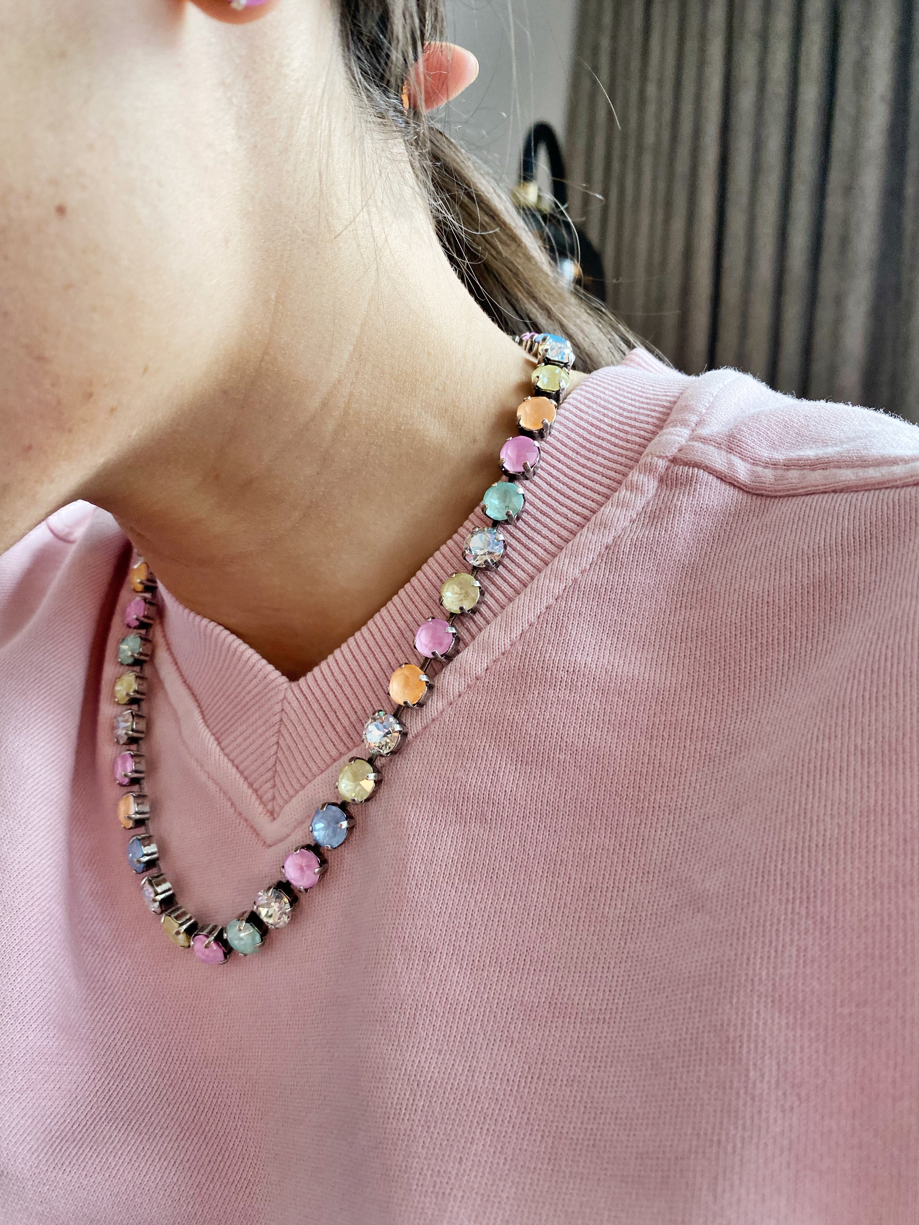 Collier Safira Sorbet et coquillage
