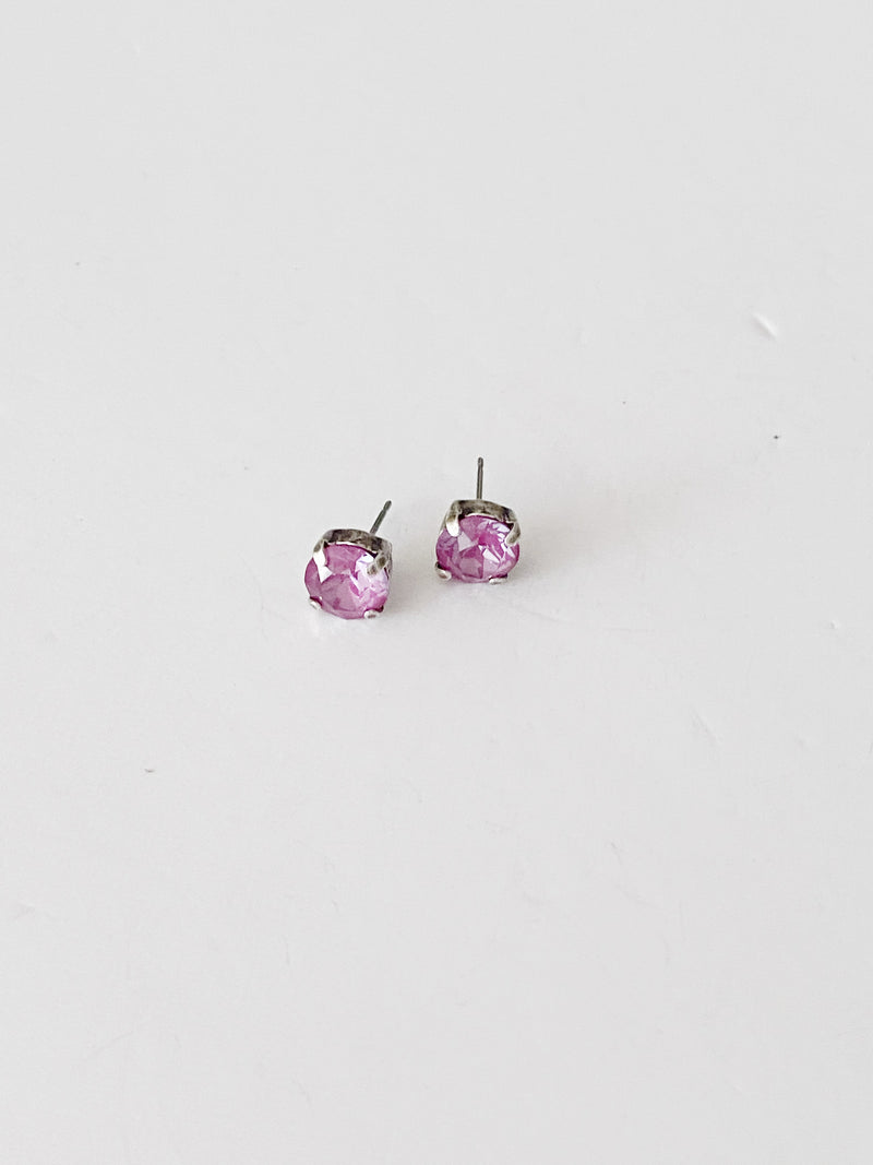 Boucles d'oreilles stud \orchid