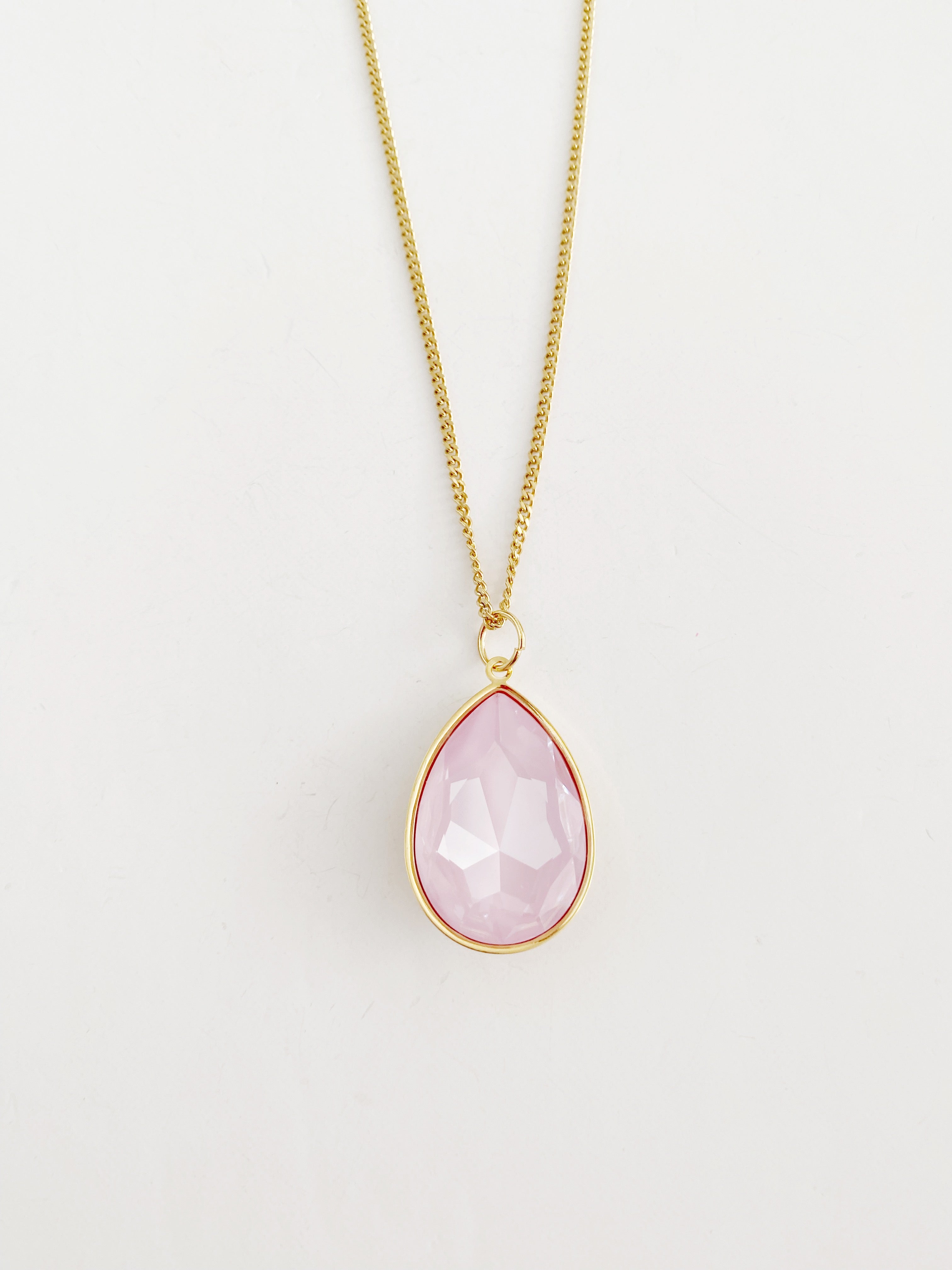 Collier pendentif Soft pink