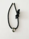 Collier Black navy