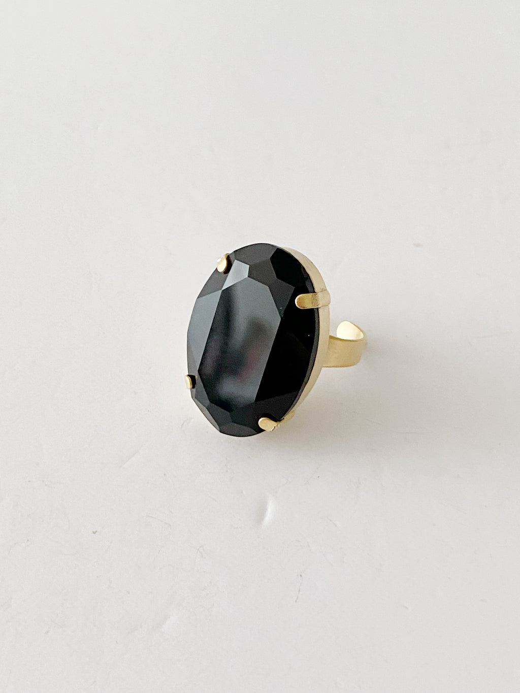 Bague Amaya black \ gold ✨