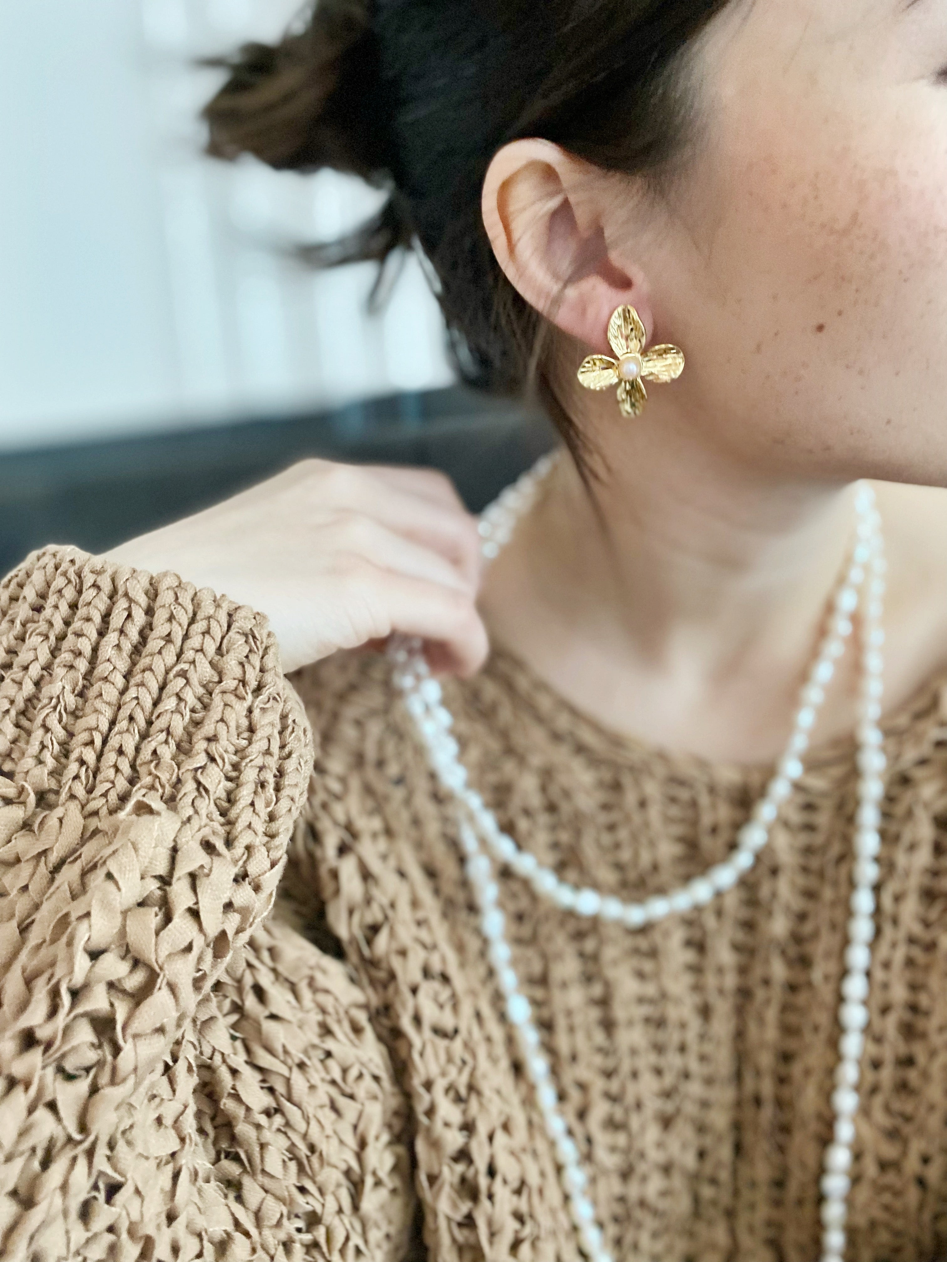 Ensemble Collier et boucles d'oreilles Patti \ prix spécial pour l'ensemble ✨