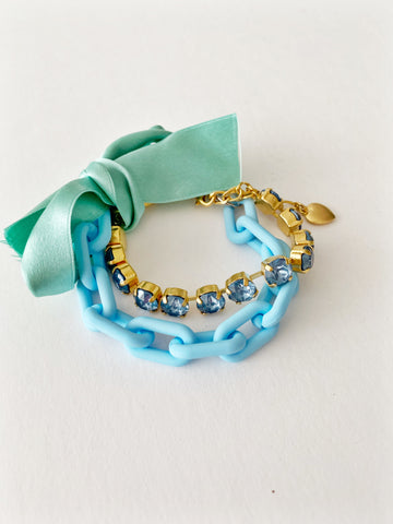 Bracelet Liv / blue sea