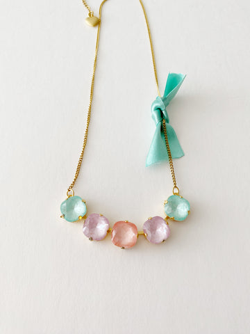 Collier India turquoise