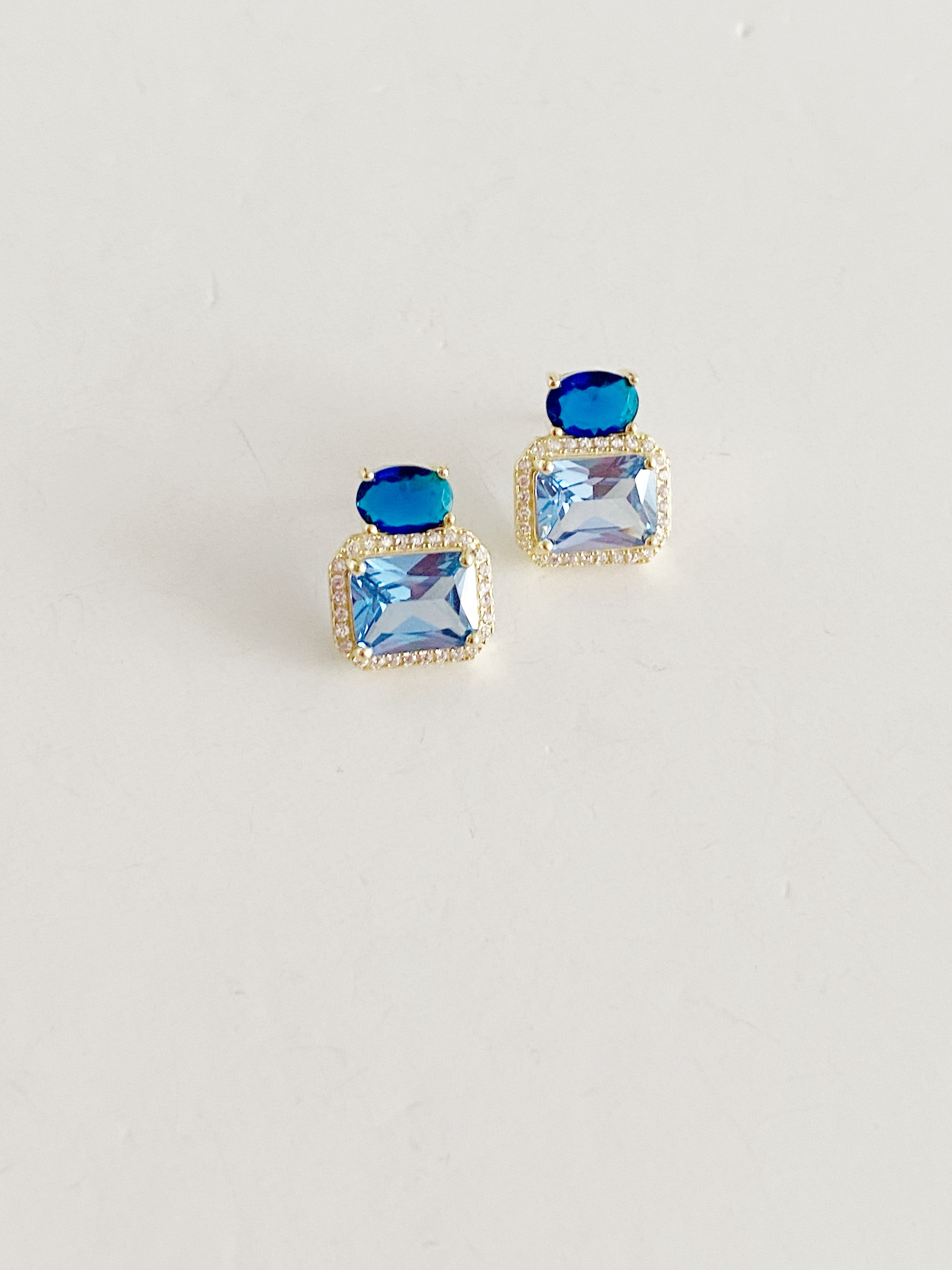 Boucles d'oreilles Blue Martini