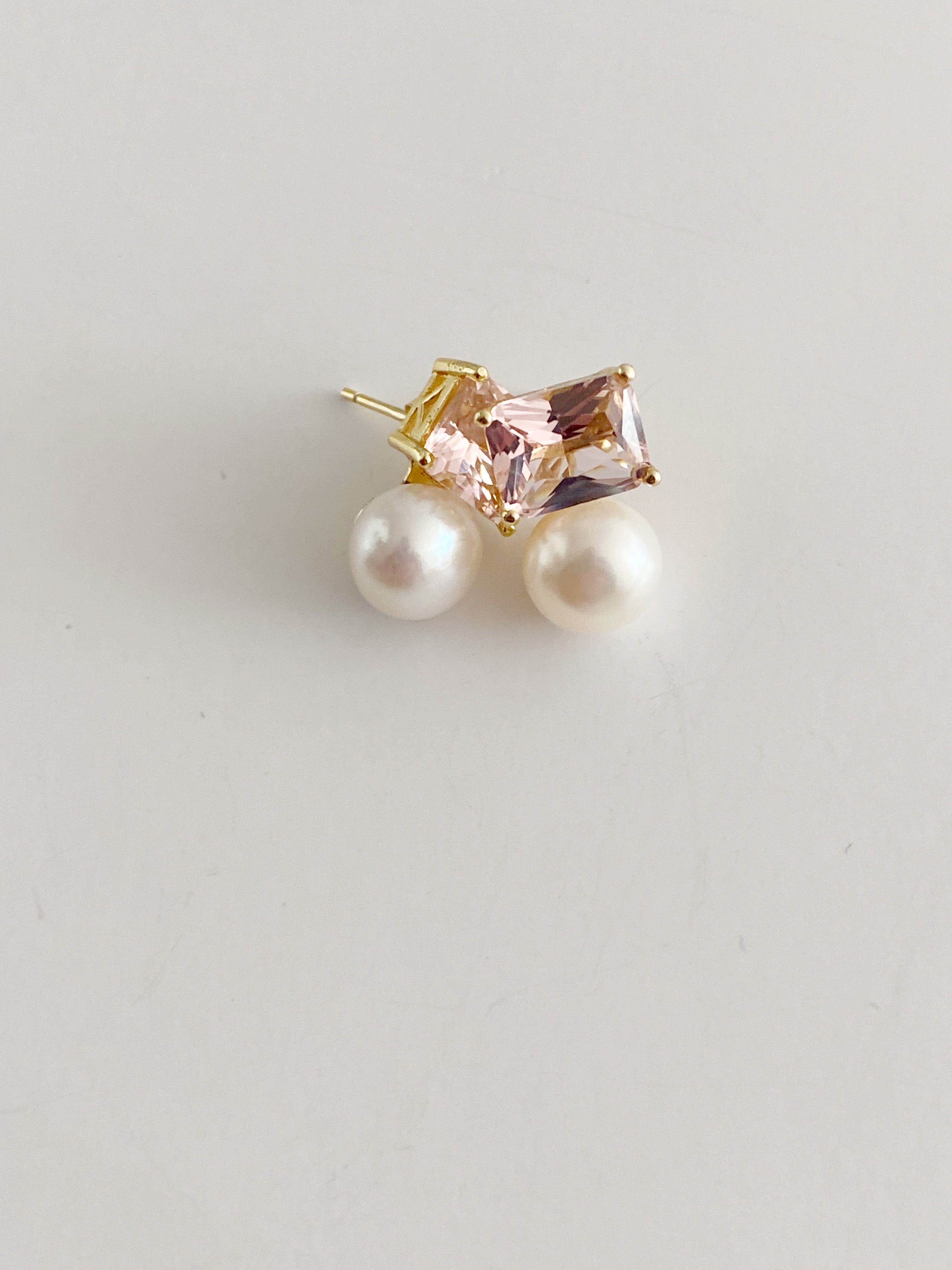 Boucles d'oreilles Miller \ rose