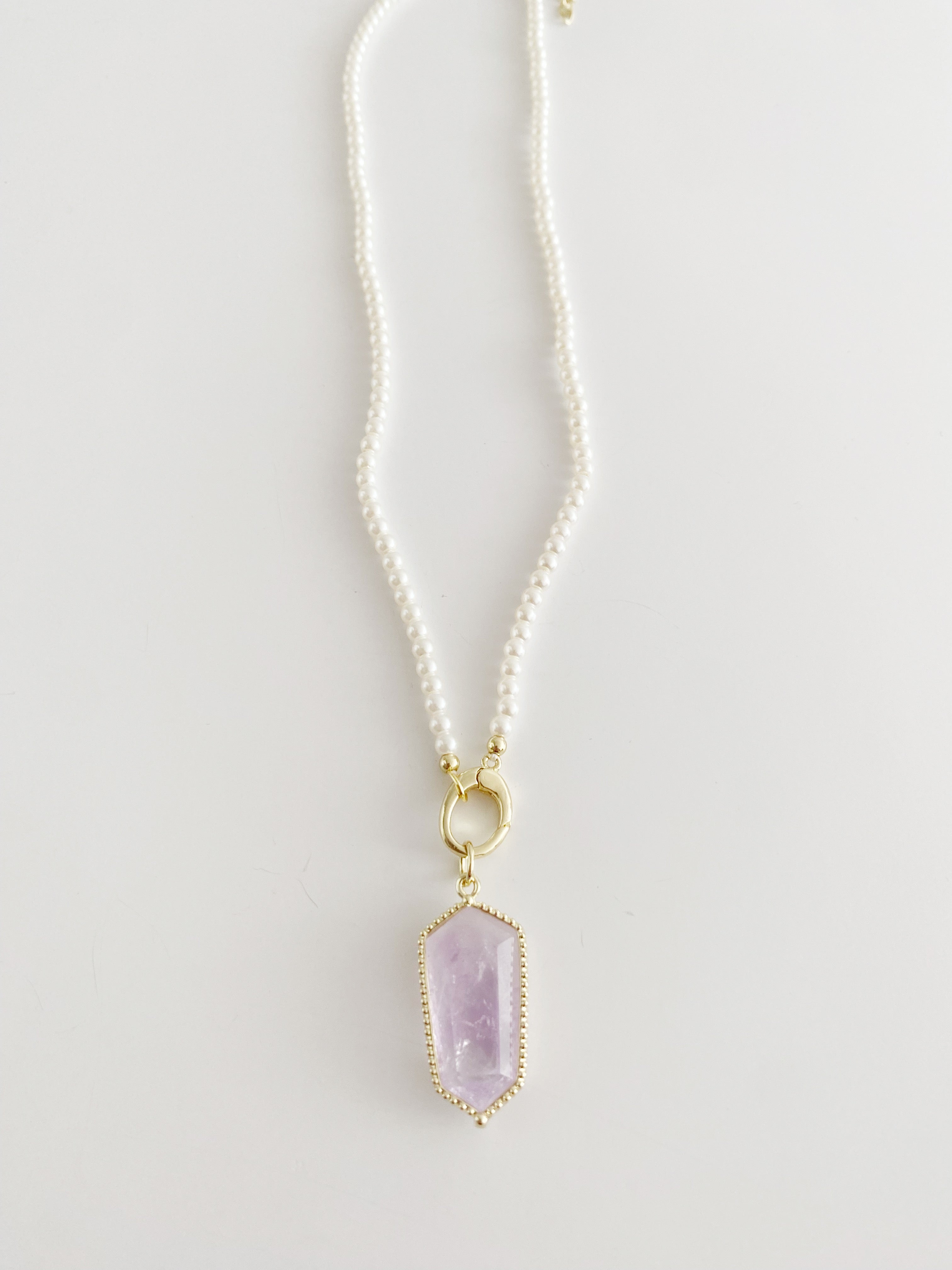 Collier Farah \ light amethyst