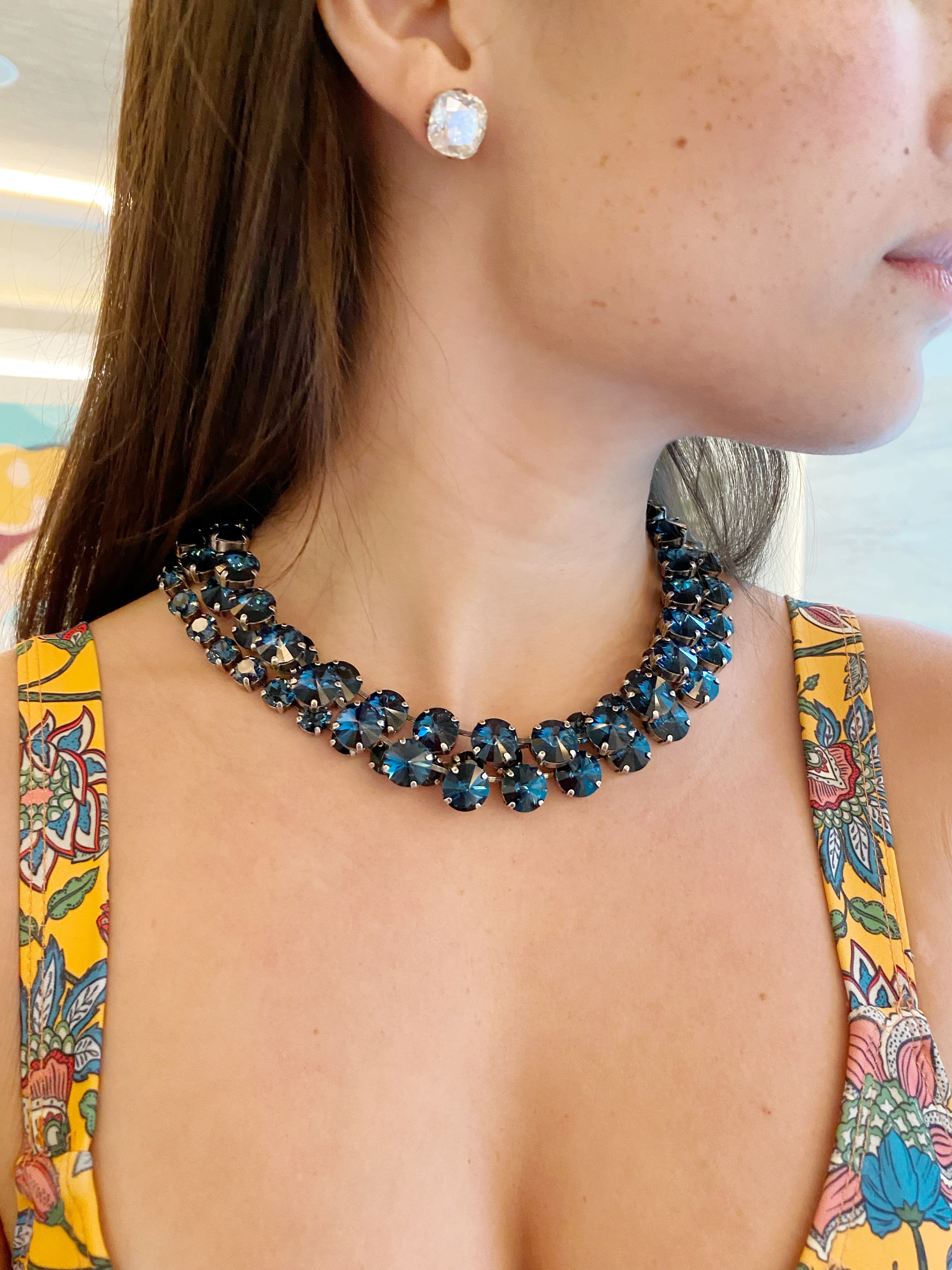 Collier Gypsie Navy Edit