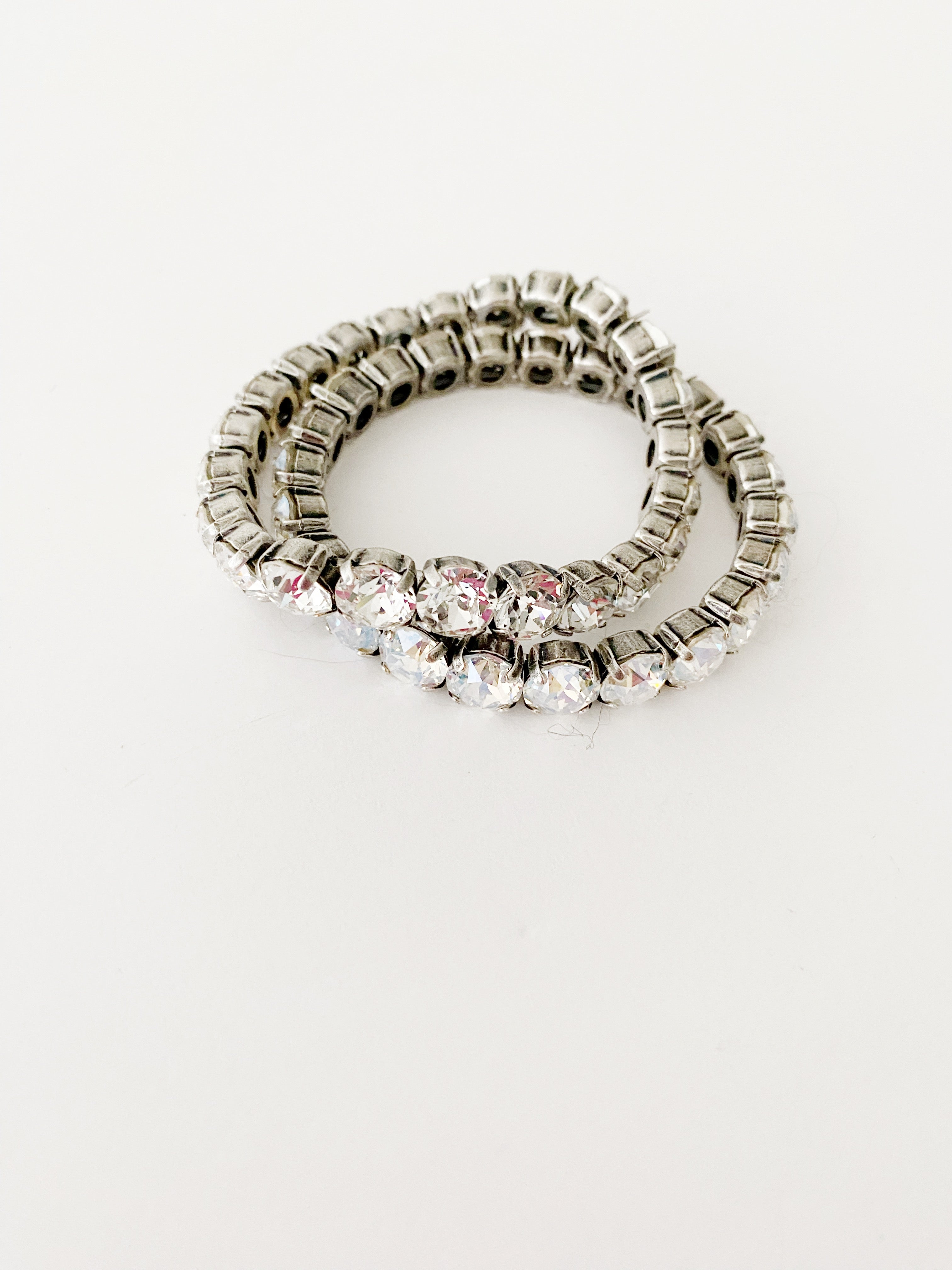 Bracelet élastique Sparkle silver